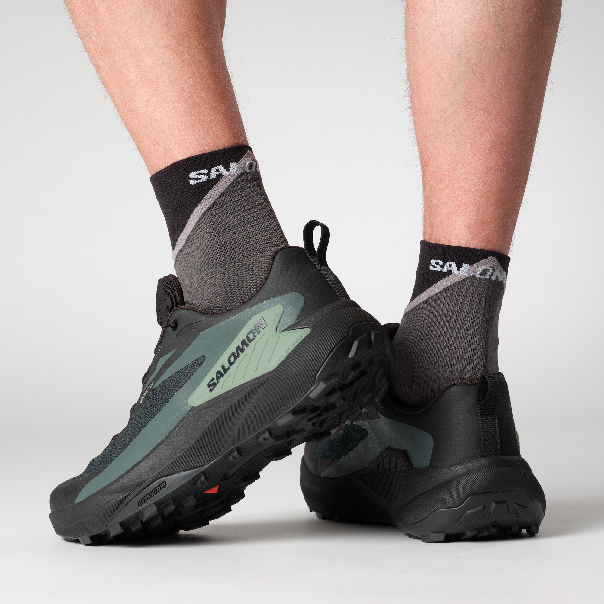 Salomon Genesis Gore-Tex Trail Running Shoes Black