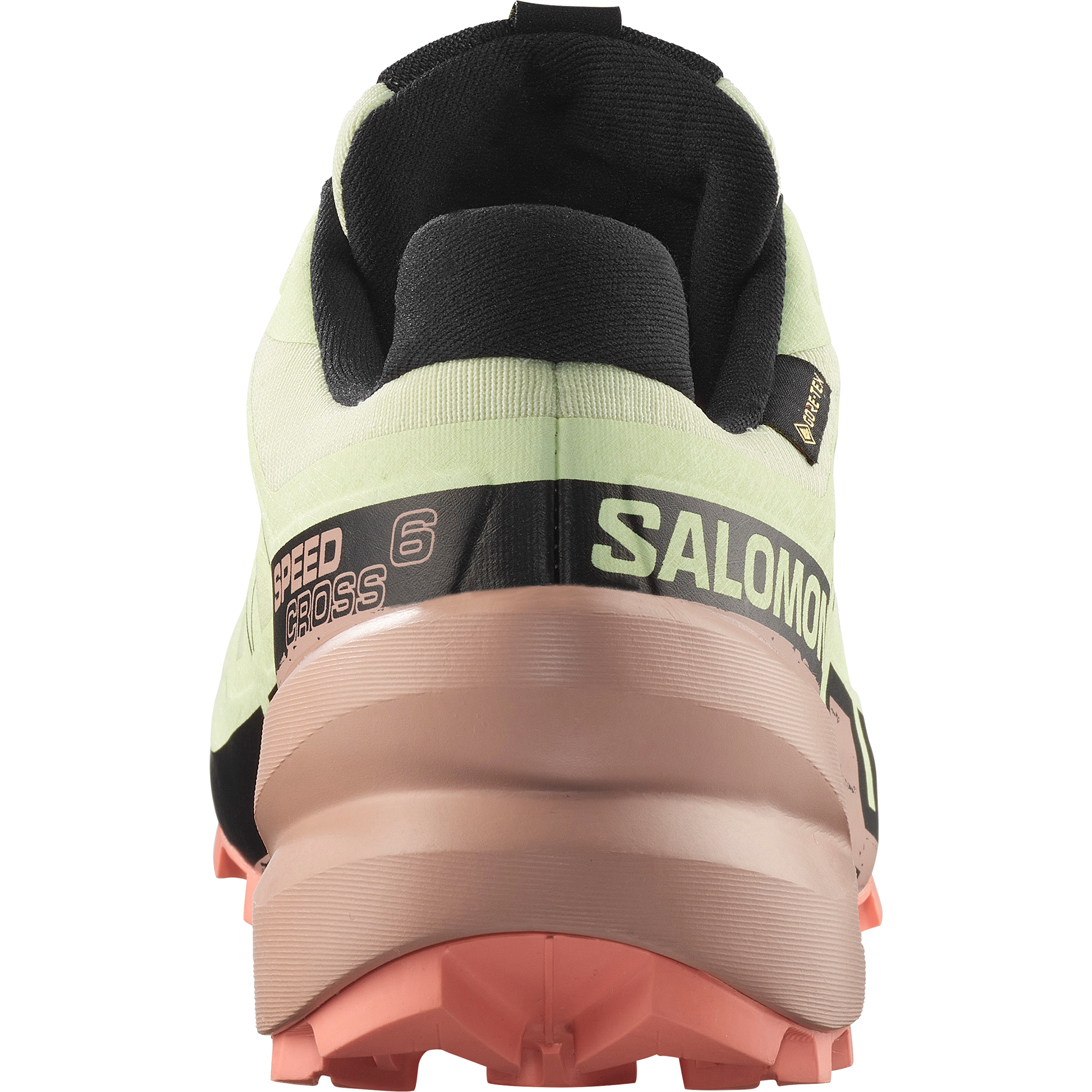 Salomon Speedcross 6 Gore-Tex Trail Running Shoes Womens Lime Cream