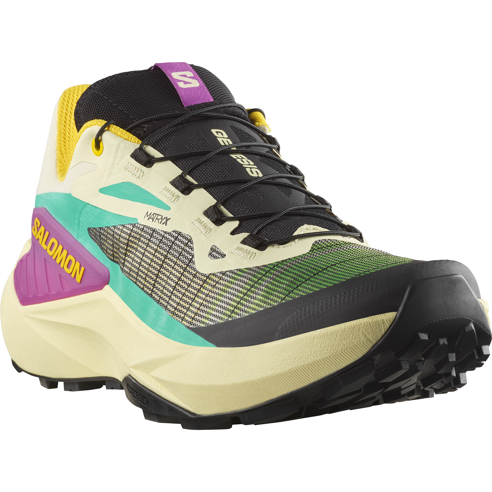 Salomon Genesis Trail Running Shoes Transparent Yellow