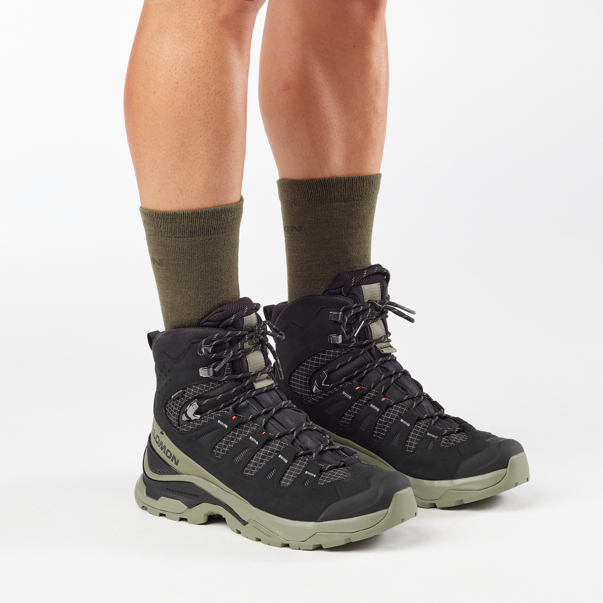 Salomon Quest 5 Gore Tex Hiking & Backpacking Shoes Black