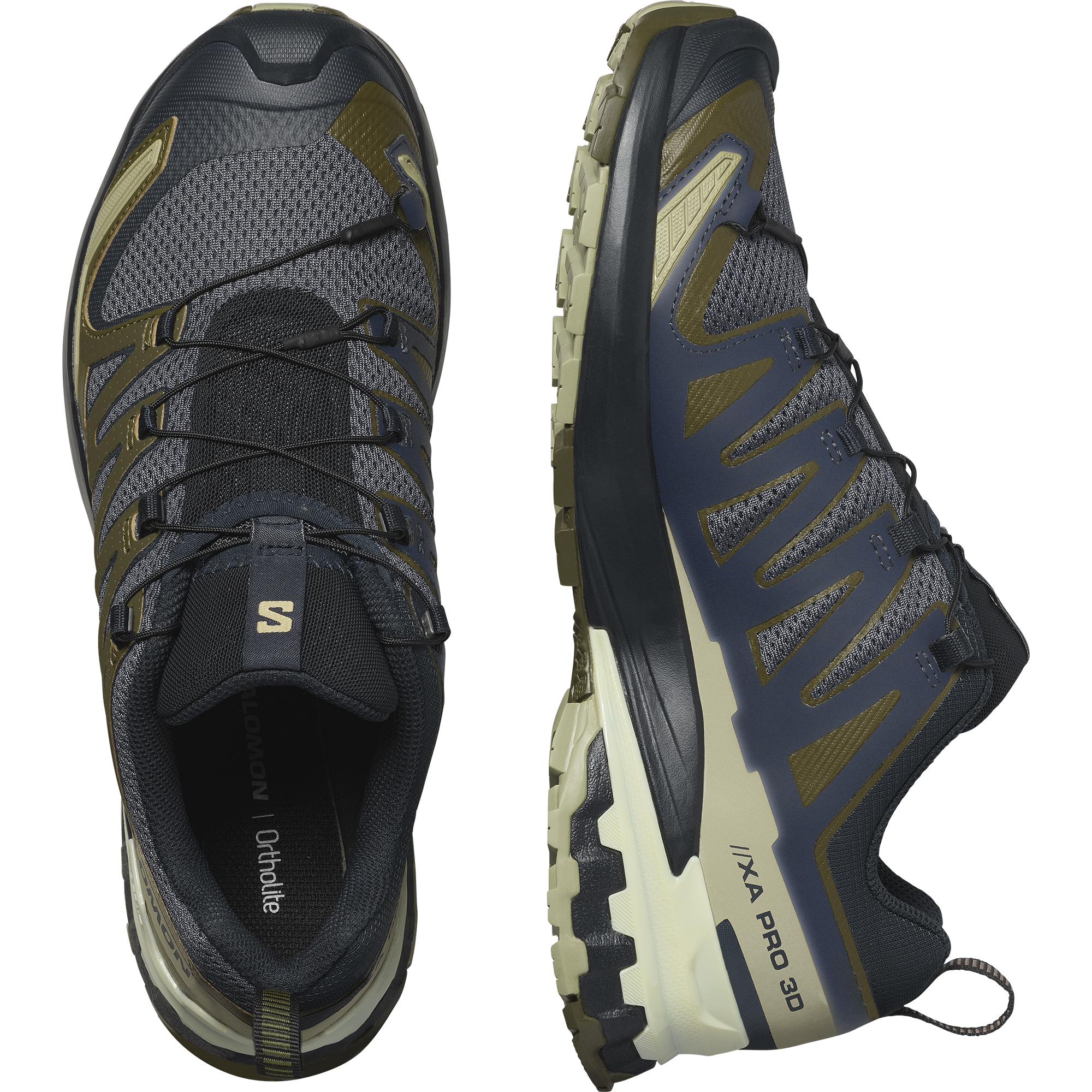 Salomon Xa Pro 3D V9 Trail Running Shoes India Ink