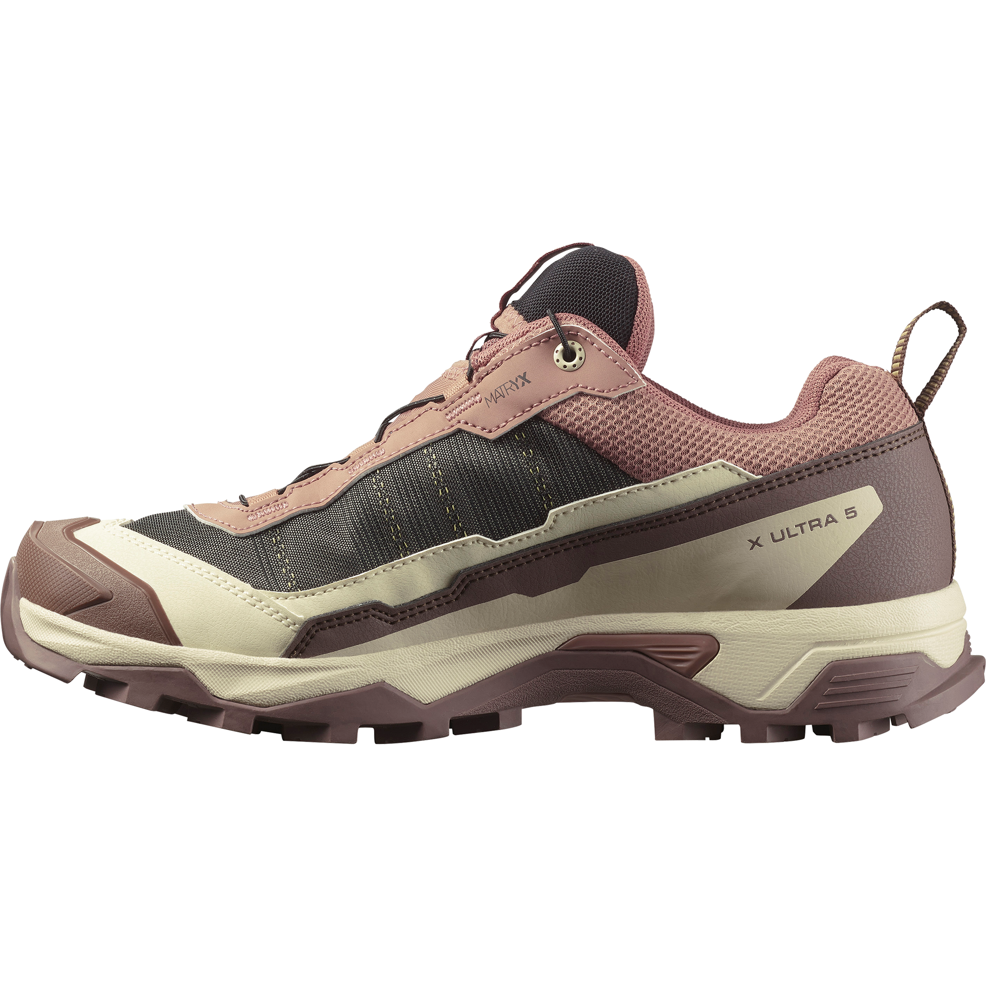 Salomon X Ultra 5 Gore-Tex Hiking & Backpacking Shoes Womens Burlwood