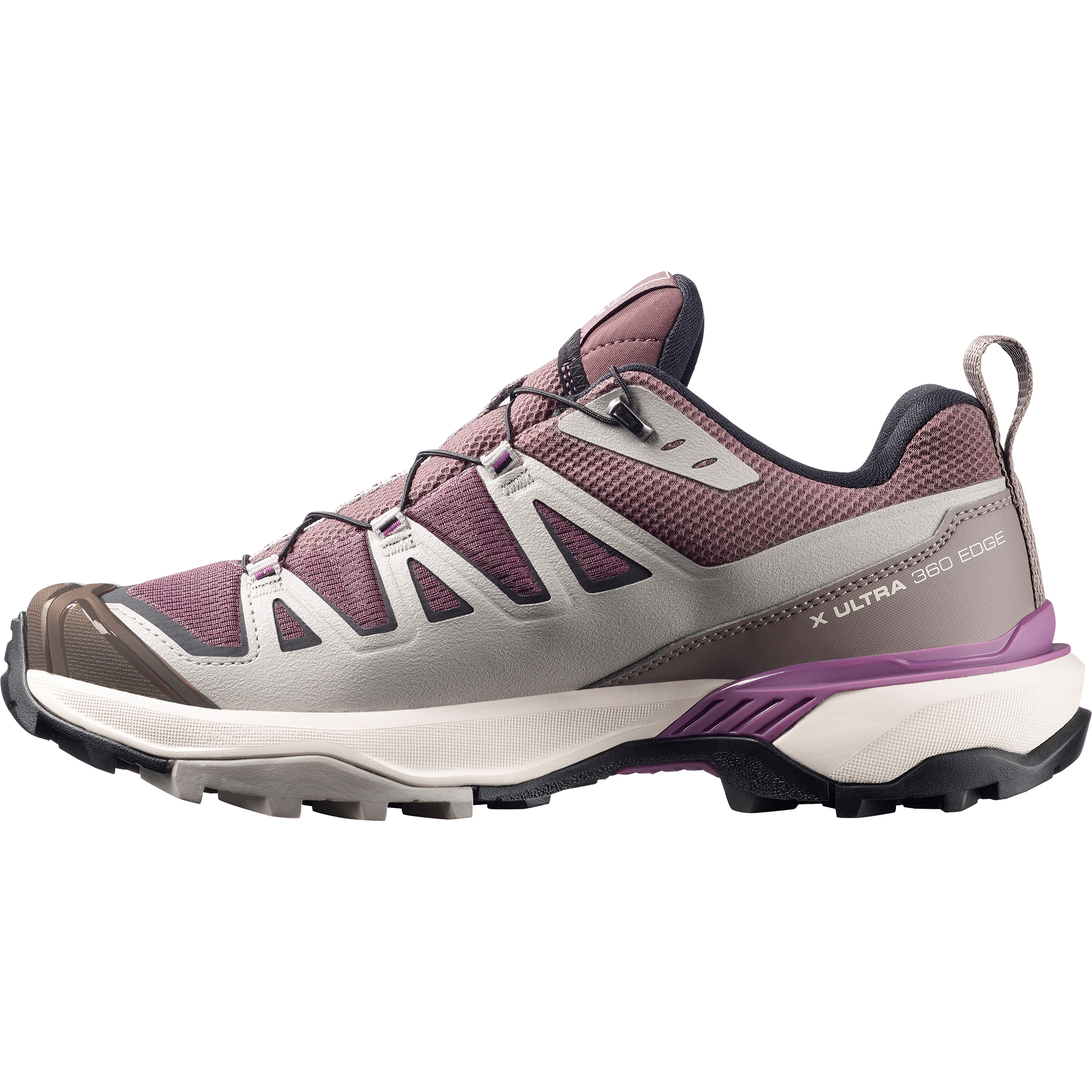 Salomon X Ultra 360 Edge Gore-Tex Hiking & Backpacking Shoes Womens Huckleberry