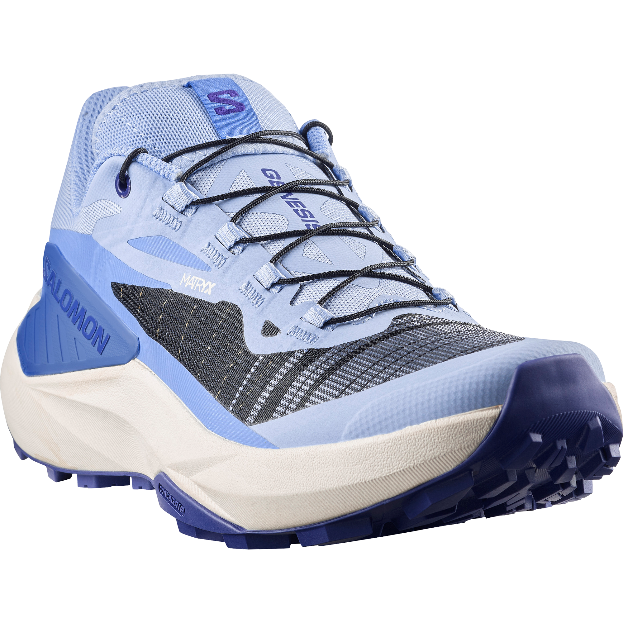 Salomon Genesis Trail Running Shoes Womens Brunnera Blue