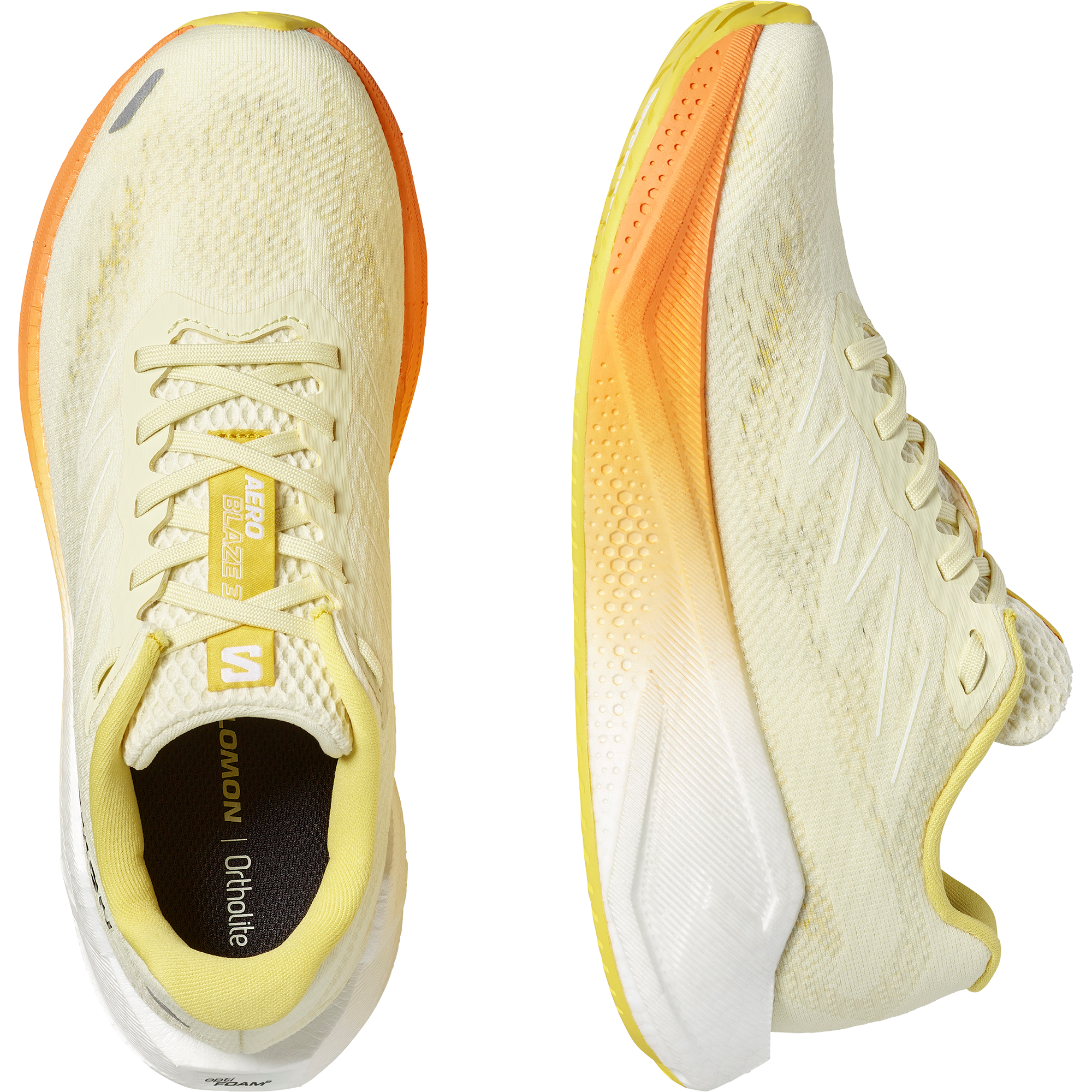 Salomon Aero Blaze 3 Road Running Womens Transparent Yellow
