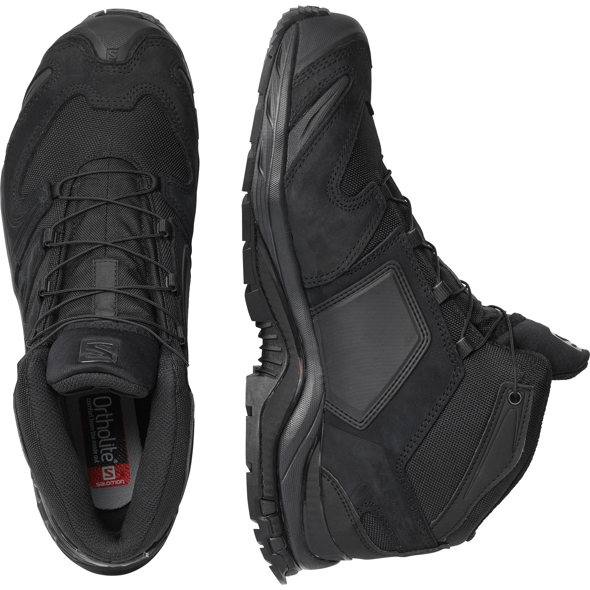 Salomon Xa Forces Mid En Forces Shoes Black