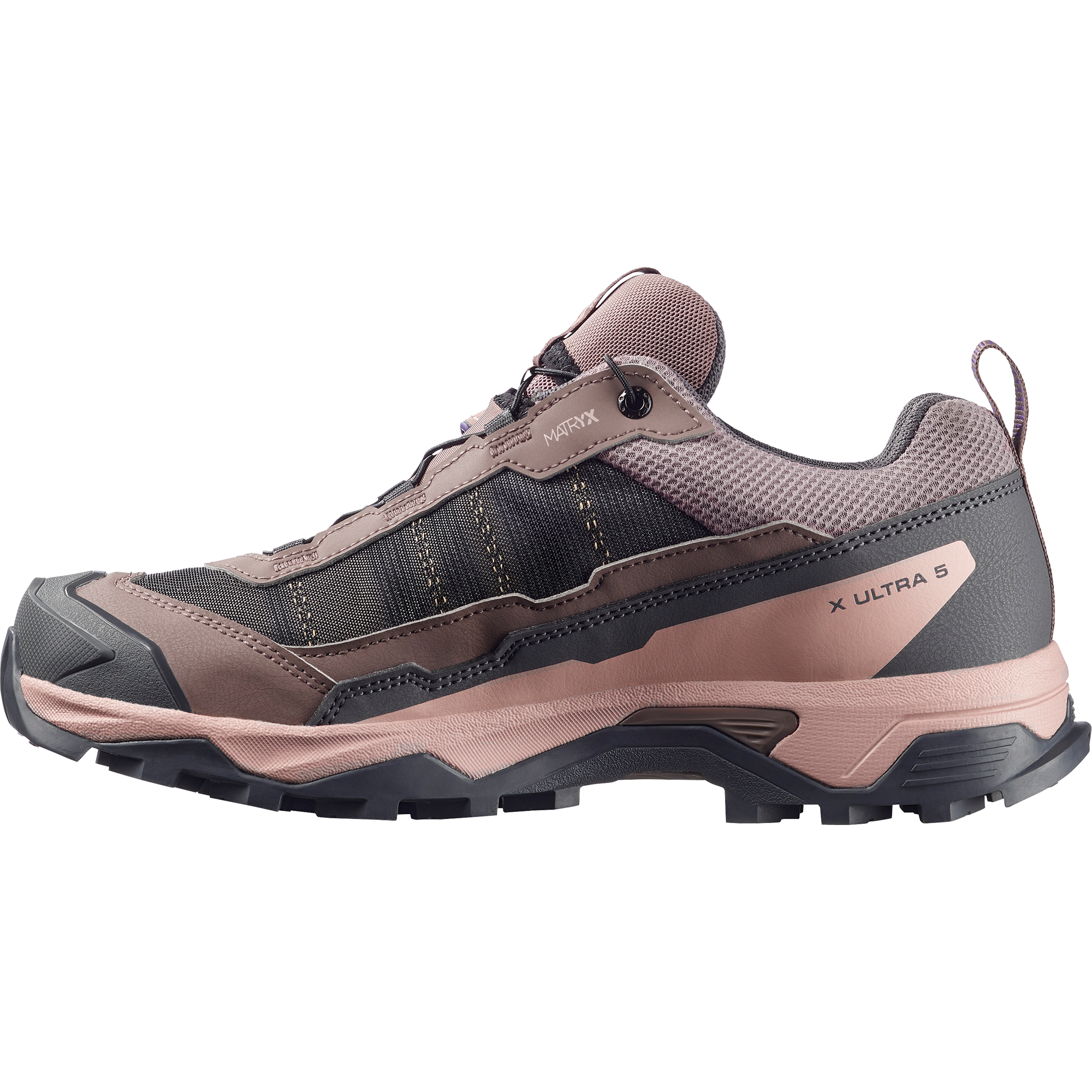 Salomon X Ultra 5 Gore-Tex Hiking & Backpacking Shoes Womens Iron