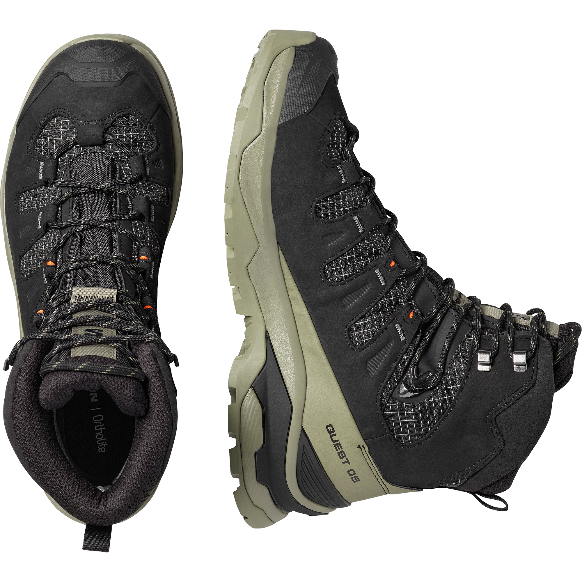 Salomon Quest 5 Gore Tex Backpacking Black