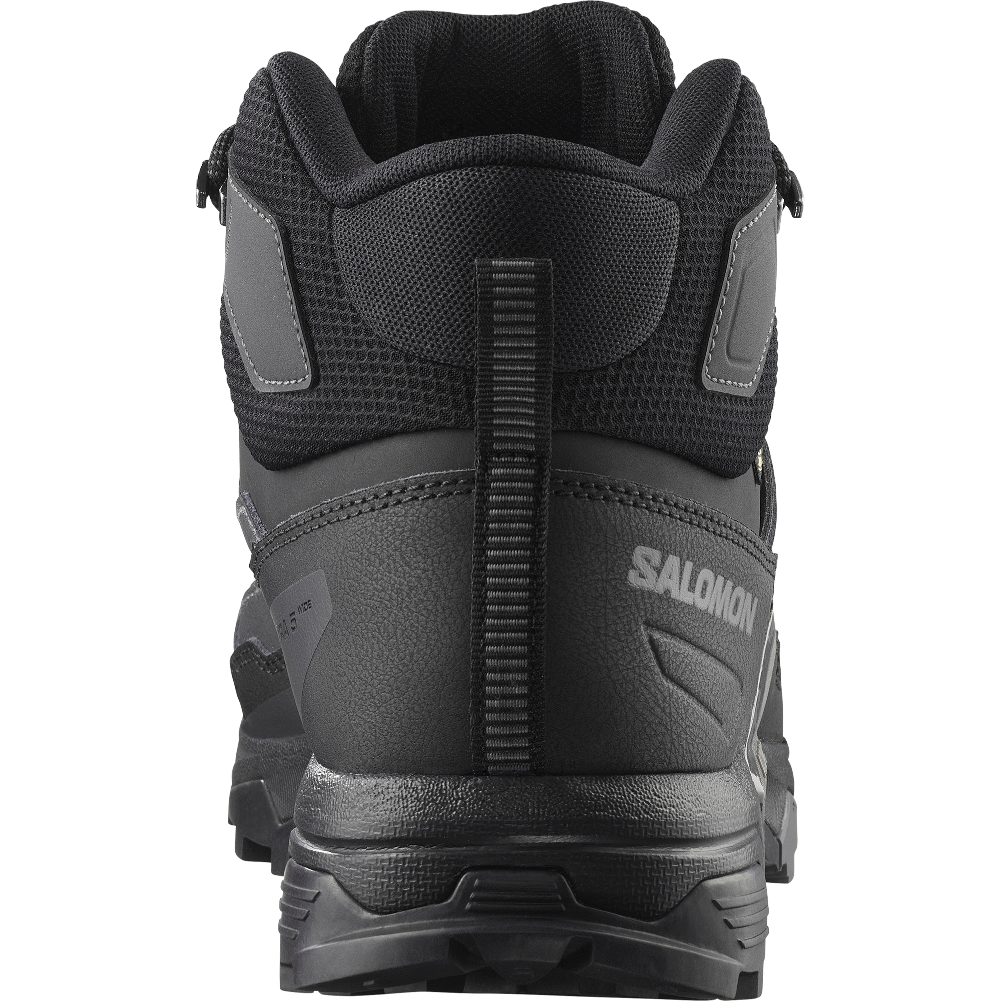 Salomon X Ultra 5 Mid Wide Gore-Tex Hiking & Backpacking Shoes Black