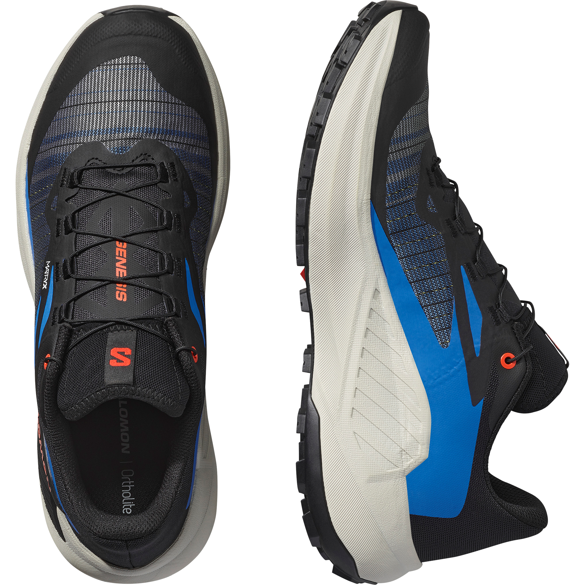 Salomon Genesis Trail Running Shoes Black