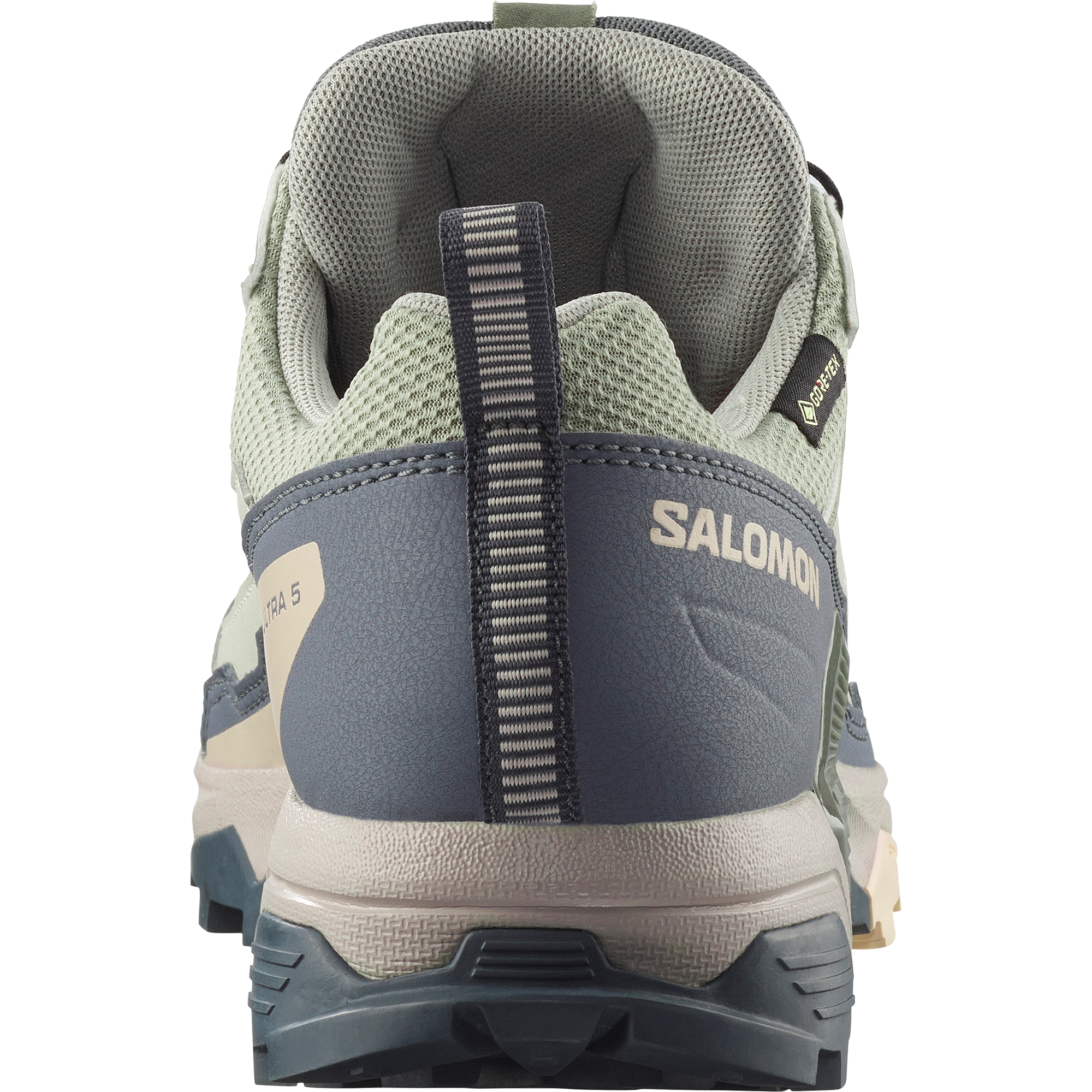 Salomon X Ultra 5 Gore-Tex Hiking & Backpacking Shoes Womens Seagrass