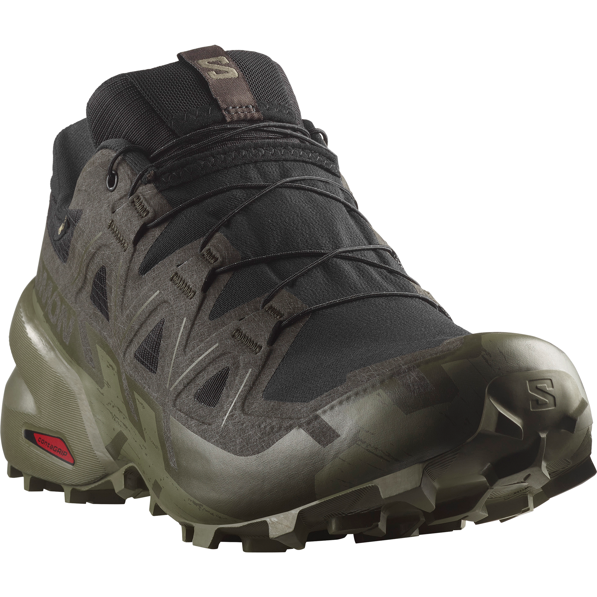 Salomon Speedcross 6 Gore-Tex Trail Running Shoes Black