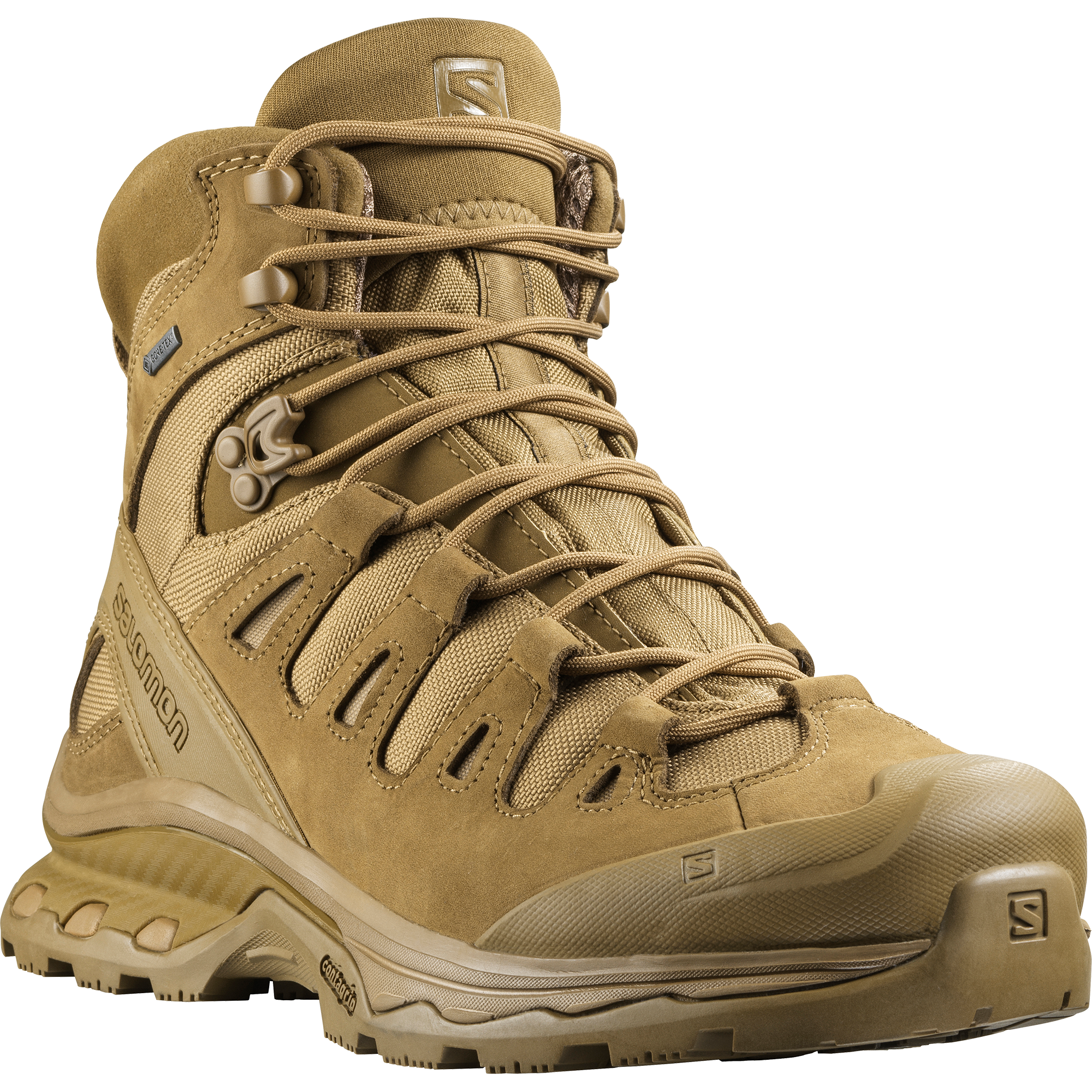 Salomon Quest 4D Gore-Tex Forces 2 Forces Shoes Coyote Brown