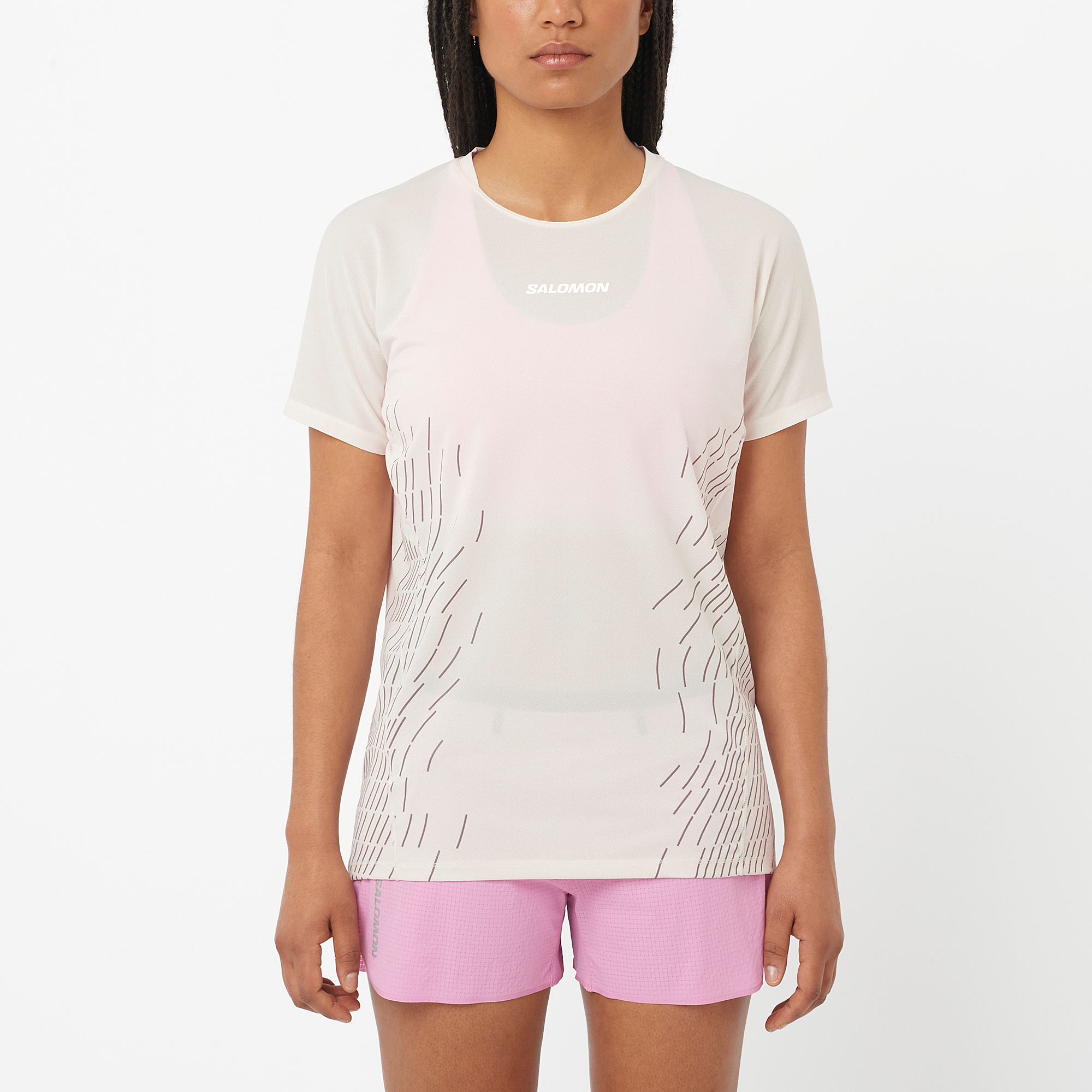 Salomon Sense Aero Graphic Short Sleeve T-Shirt Women's