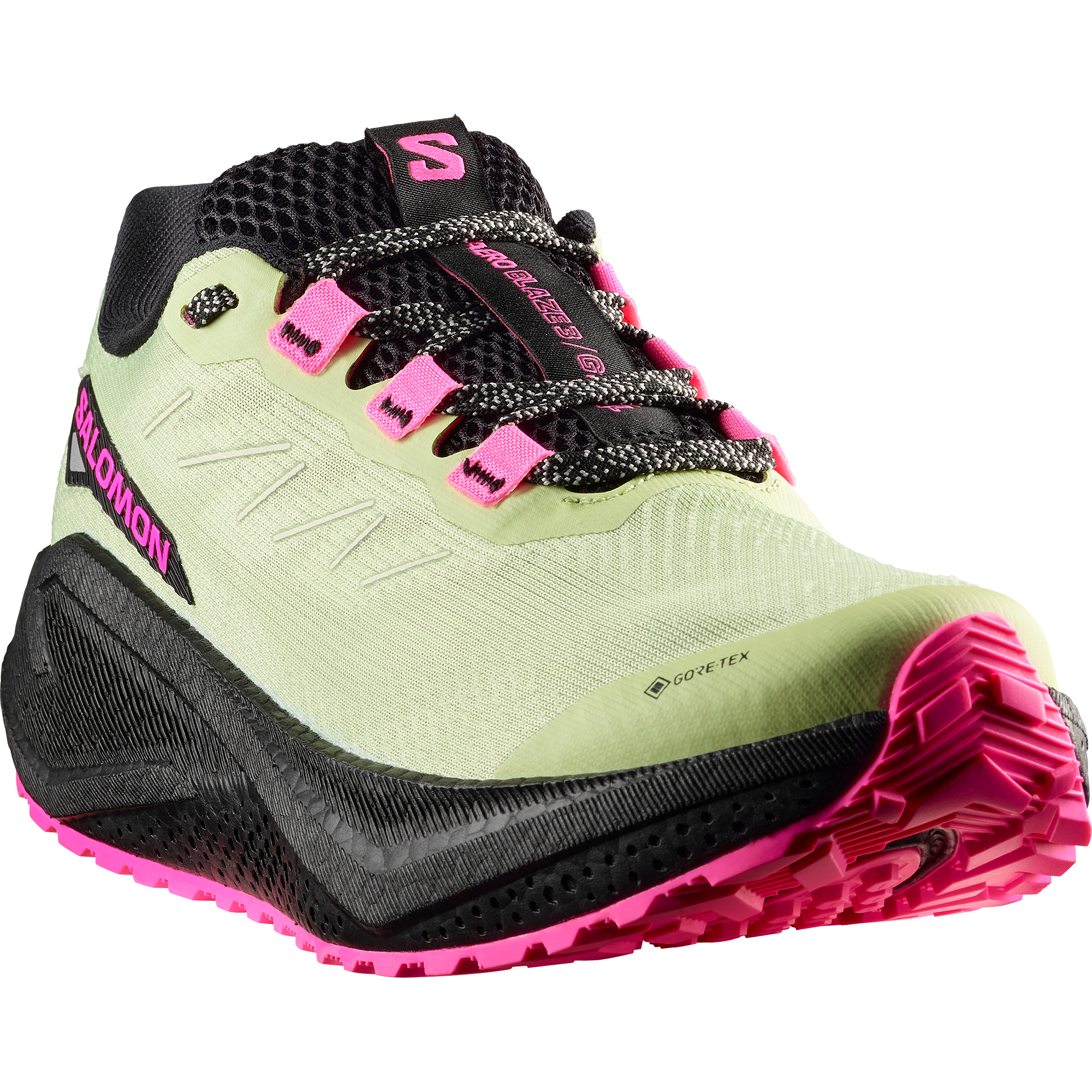Salomon Aero Blaze 3 Grvl Gore-Tex Gravel Running Shoes Womens Butterfly