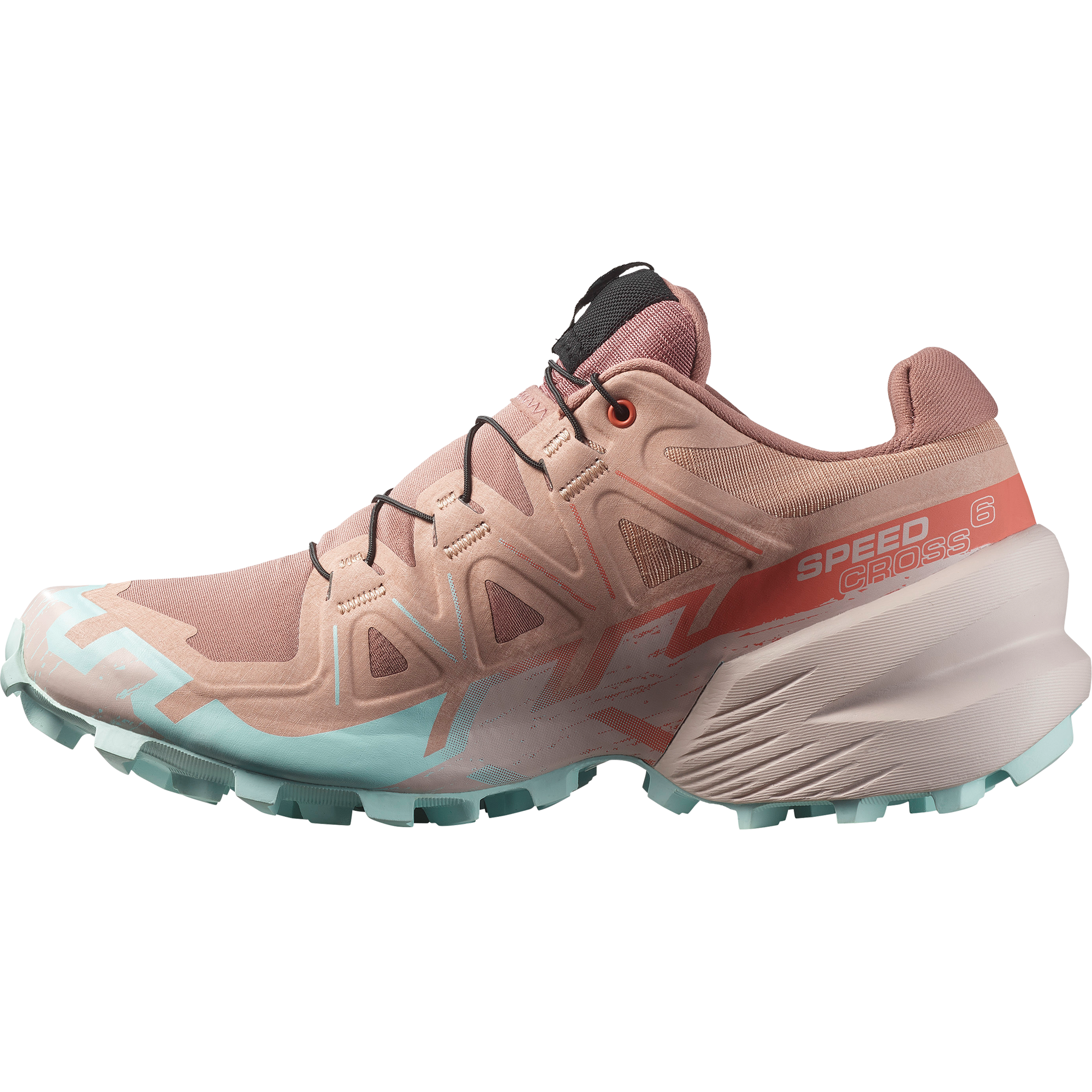 Salomon Speedcross 6 Trail Running Womens Mahogany Rose