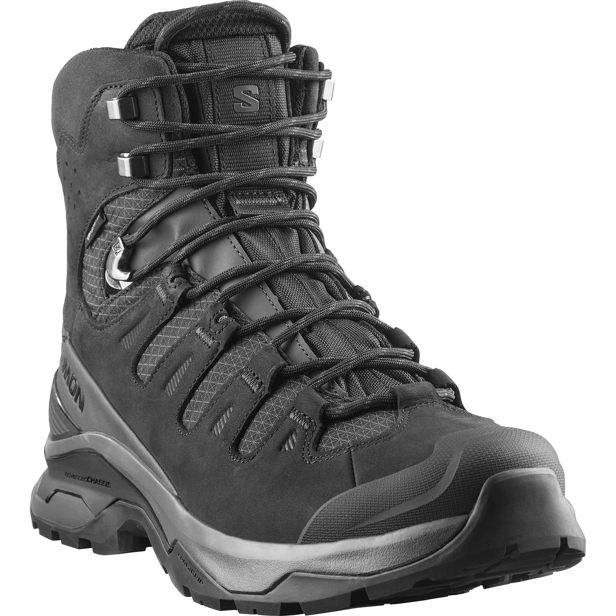 Salomon Quest 5 Gore Tex Hiking & Backpacking Shoes Asphalt