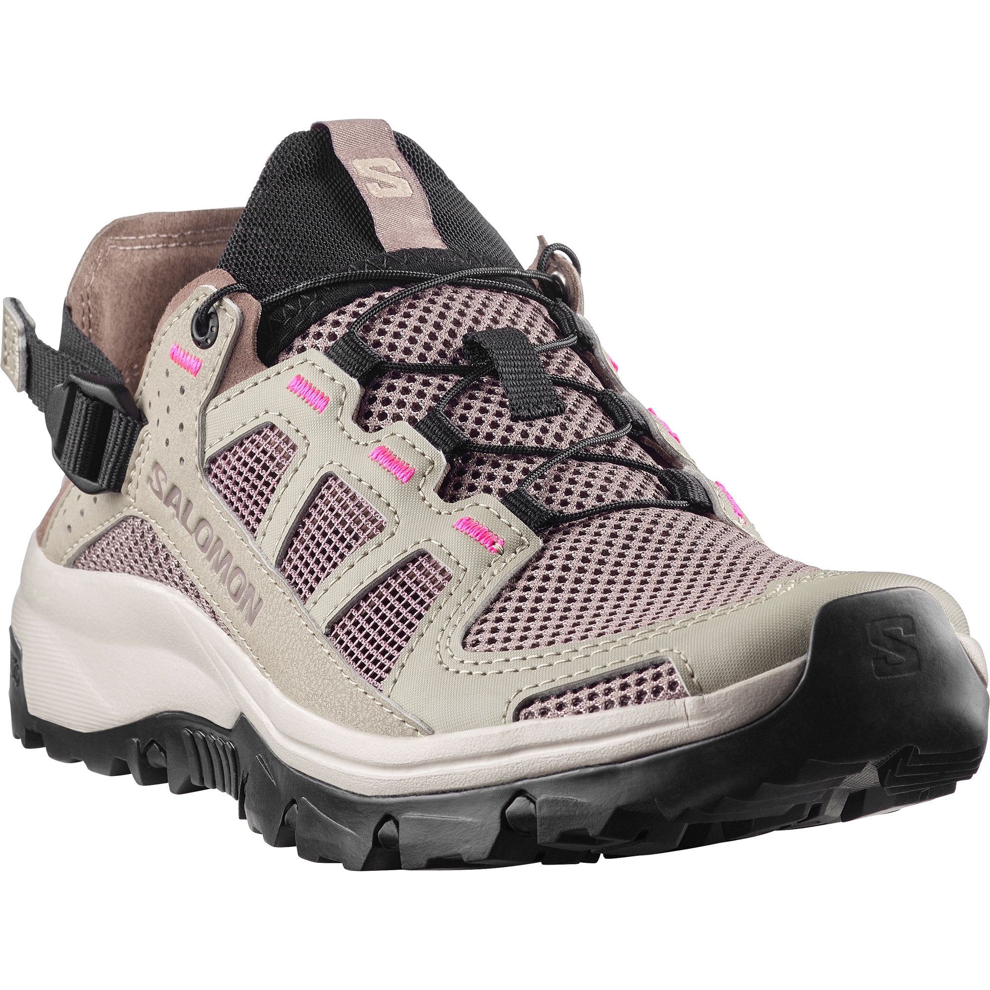 Salomon Techamphibian 5 Sandals, Water Shoes & Recovery Shoes Womens Silver Sage