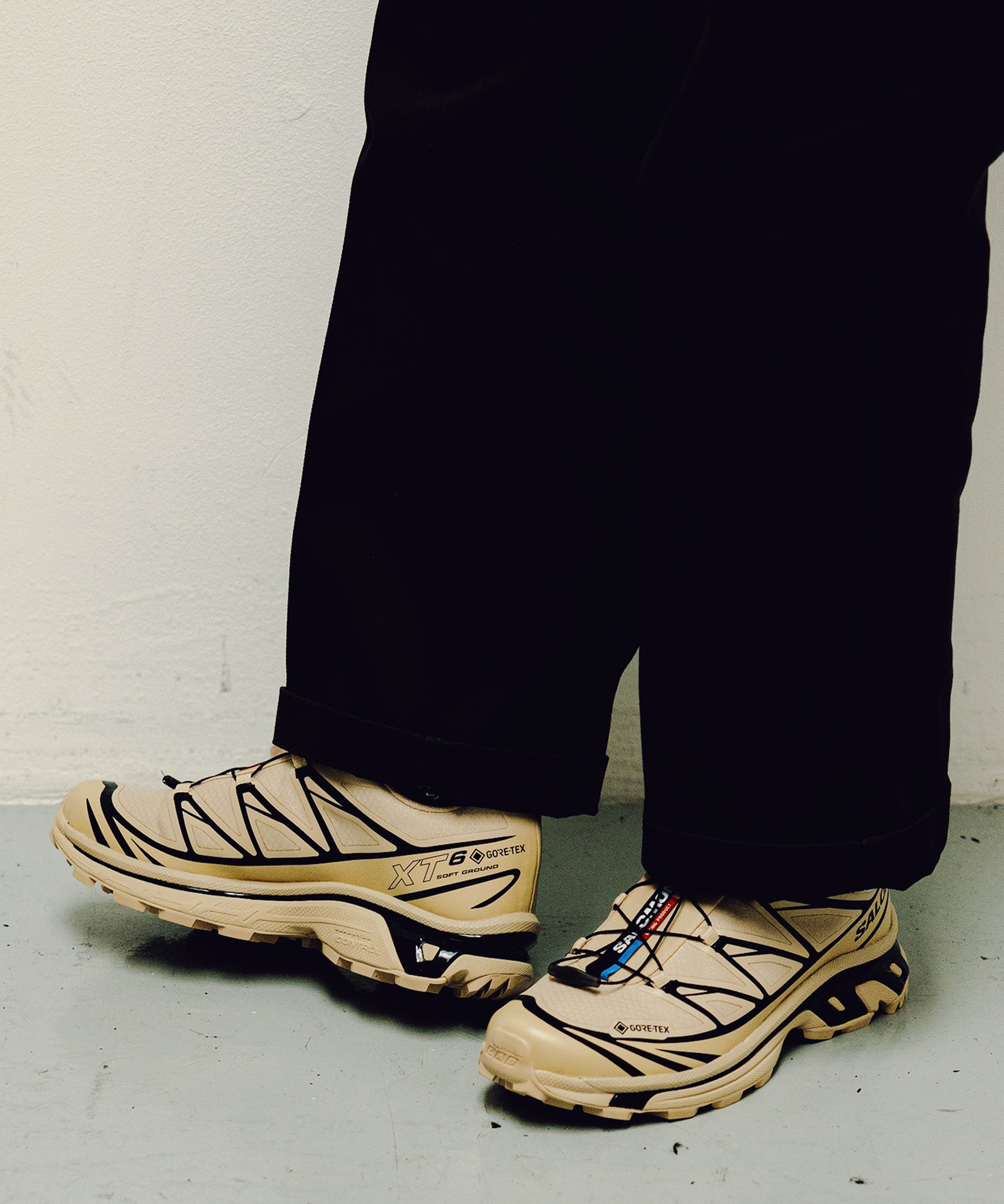 Salomon Xt-6 Gore-Tex Sneakers Safari