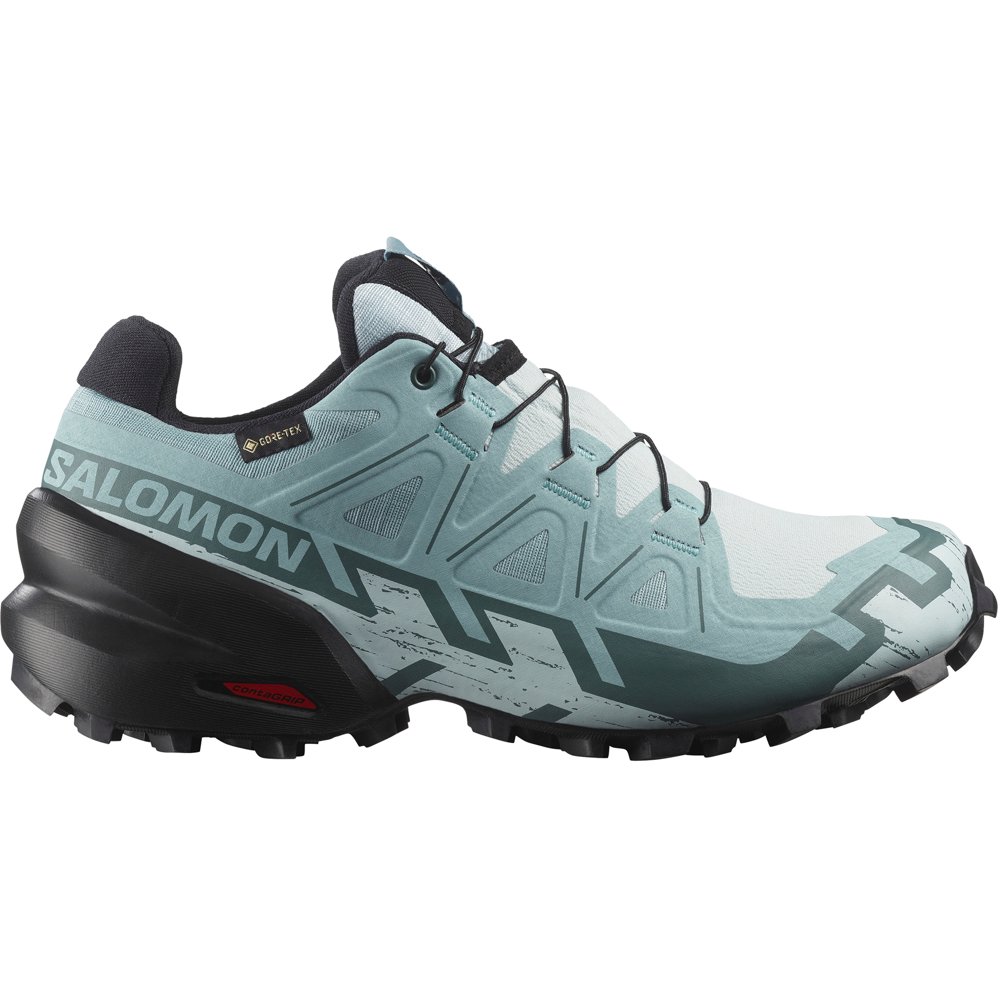 Salomon Speedcross 6 Gore-Tex Trail Running Shoes Womens Ballad Blue