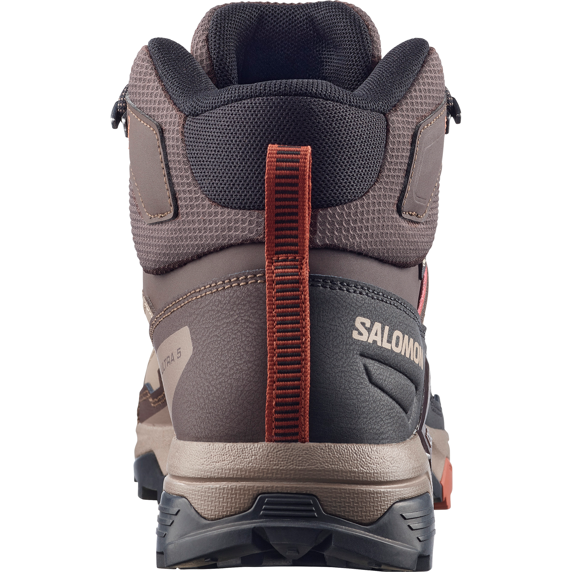Salomon X Ultra 5 Mid Gore-Tex Hiking & Backpacking Shoes Black Coffee