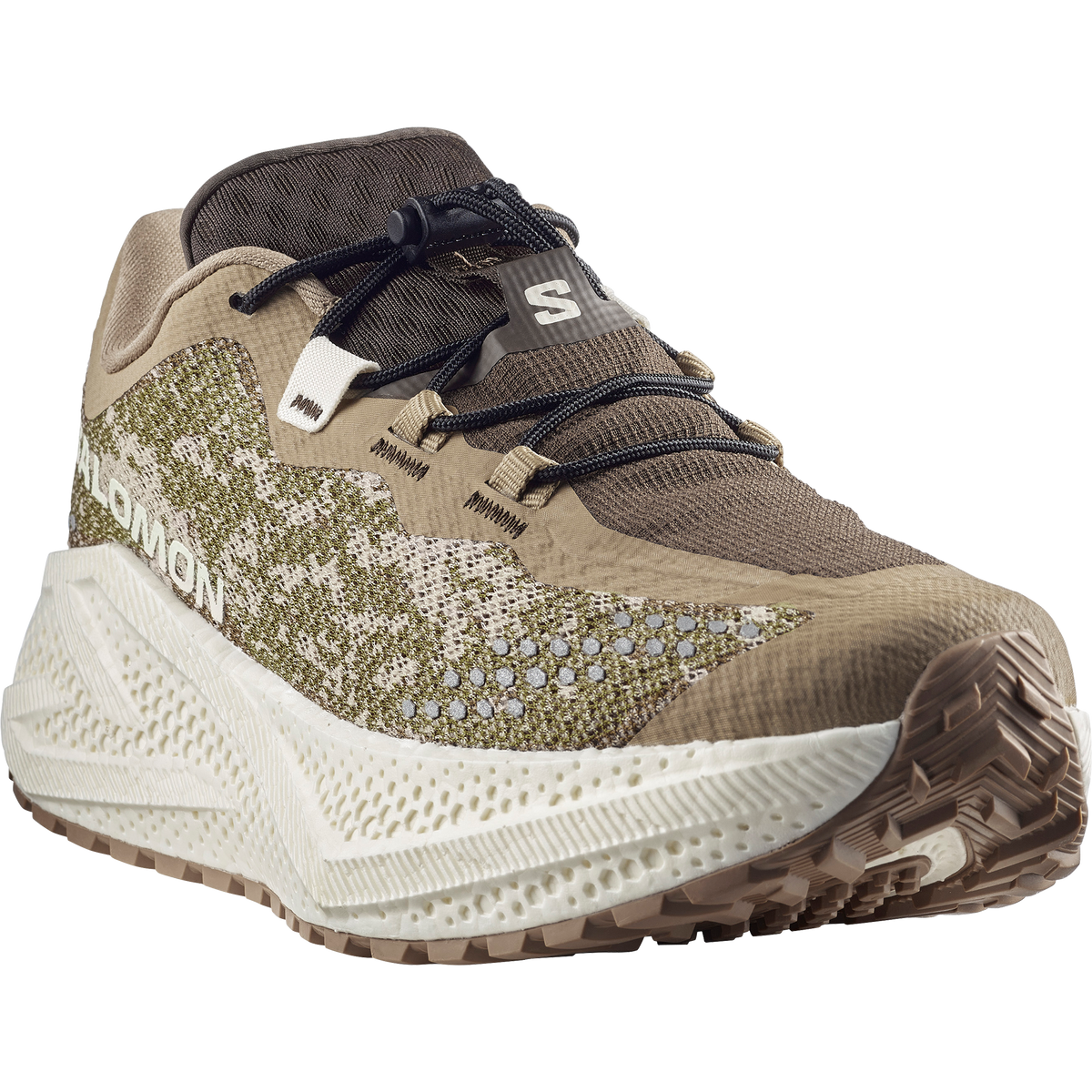 Salomon Aero Glide 4 Grvl Gravel Running Shoes Womens Safari