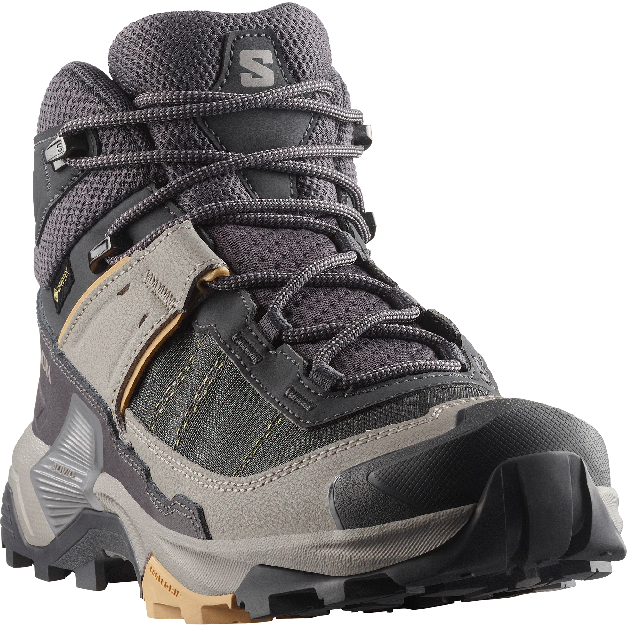 Salomon X Ultra 5 Mid Gore-Tex Hiking & Backpacking Shoes Womens Nine Iron
