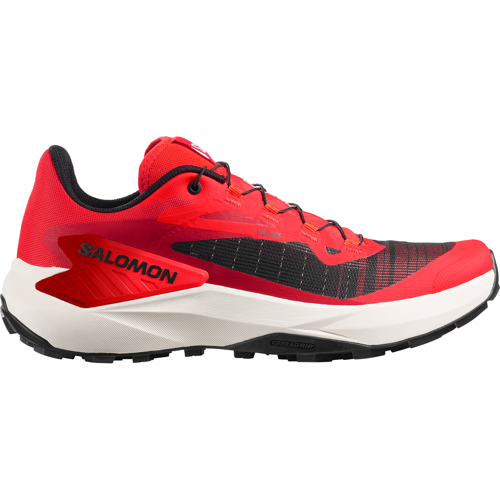 Salomon Genesis Trail Running Fiery Red
