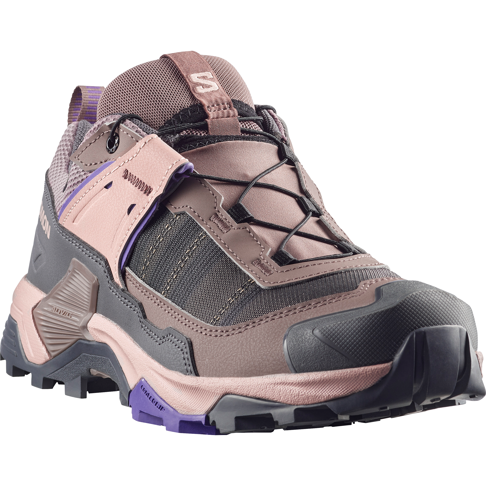 Salomon X Ultra 5 Gore-Tex Hiking & Backpacking Shoes Womens Iron