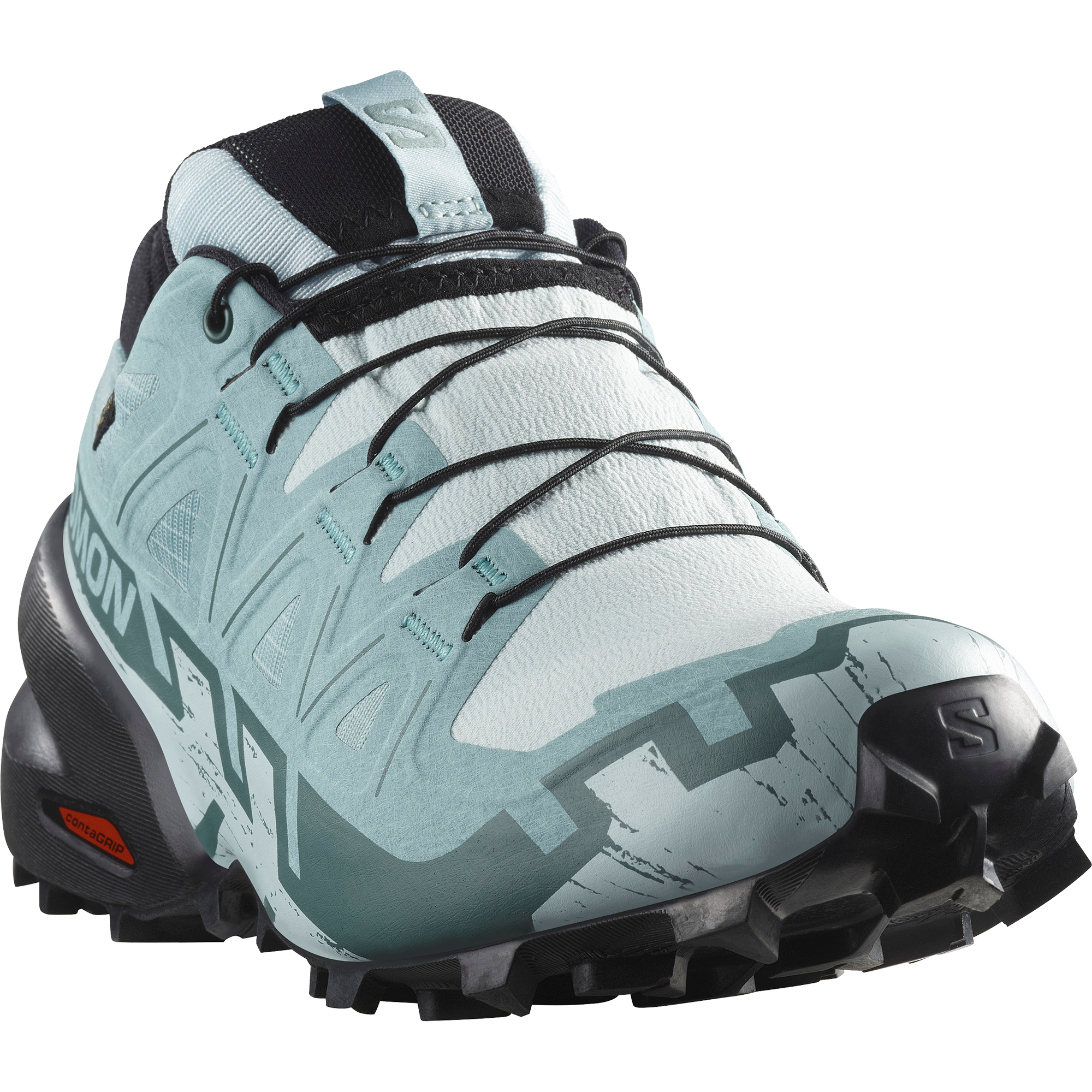 Salomon Speedcross 6 Gore-Tex Trail Running Shoes Womens Ballad Blue