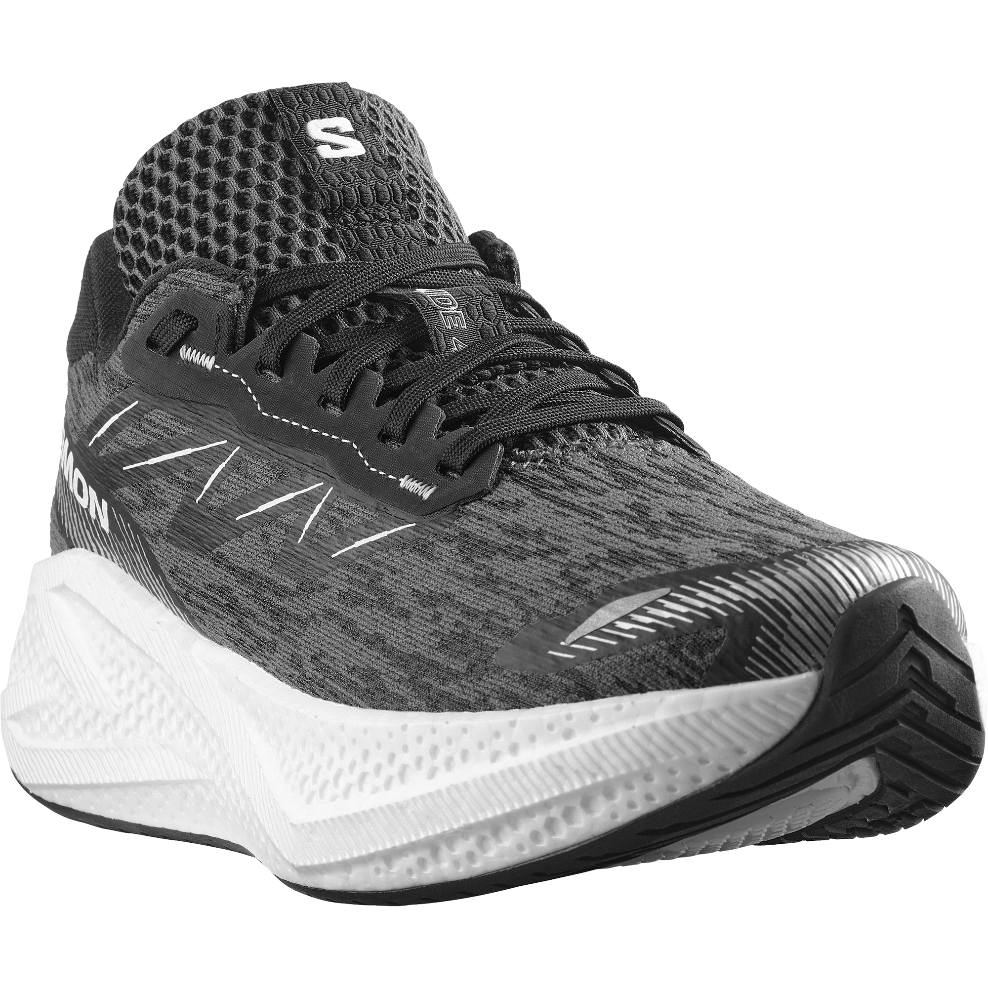 Salomon Aero Glide 4 Road Running Shoes Womens Black