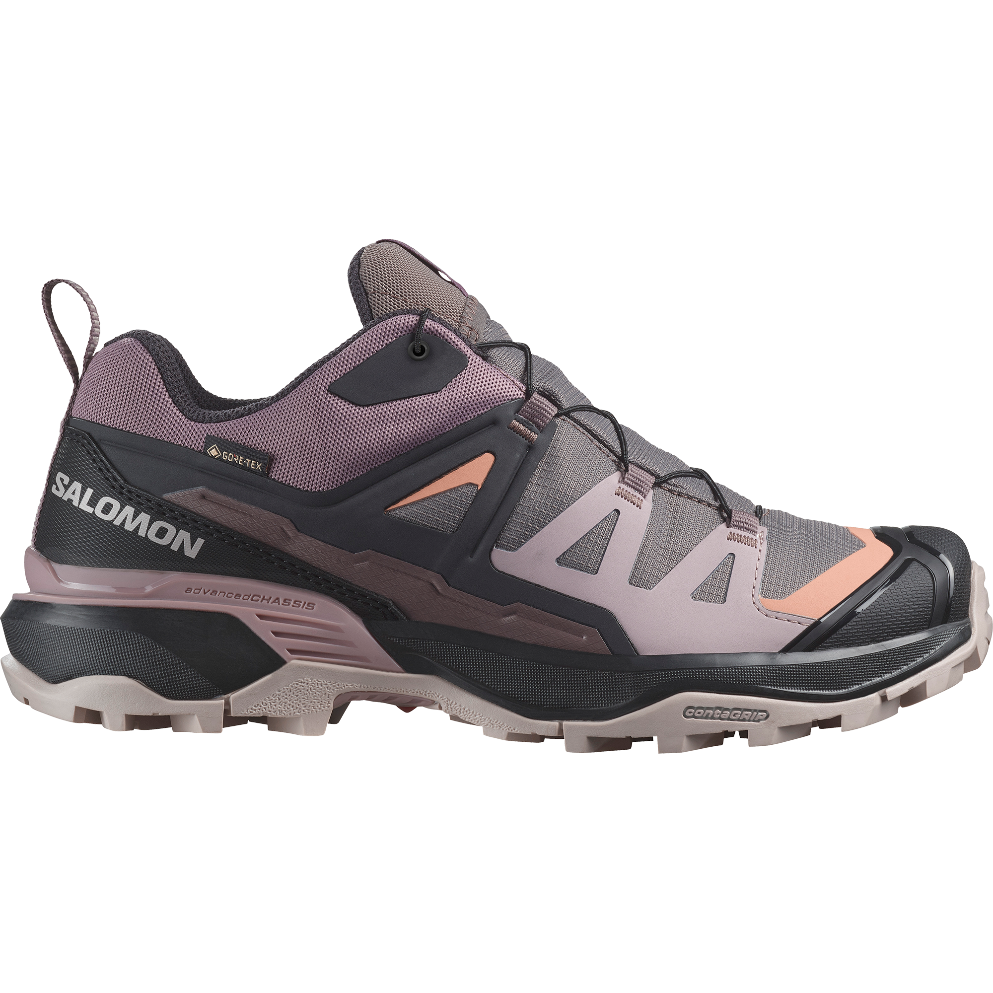 Salomon X Ultra 360 Gore-Tex Hiking Womens Plum Kitten