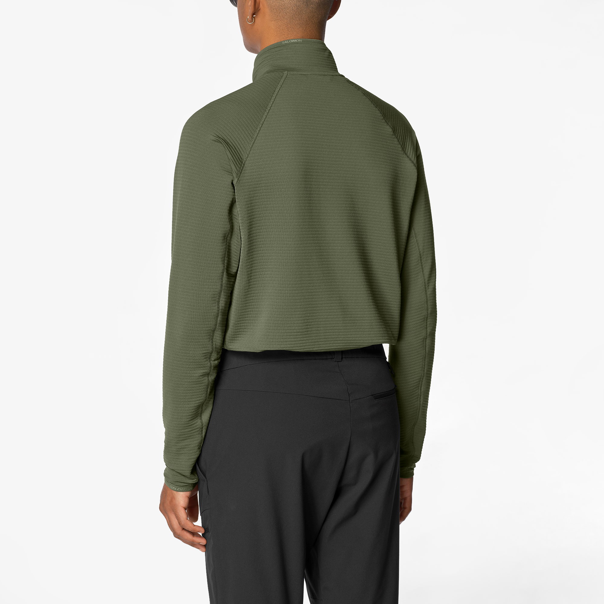 Salomon Essential Lightwarm Full Zip Midlayer Jacket