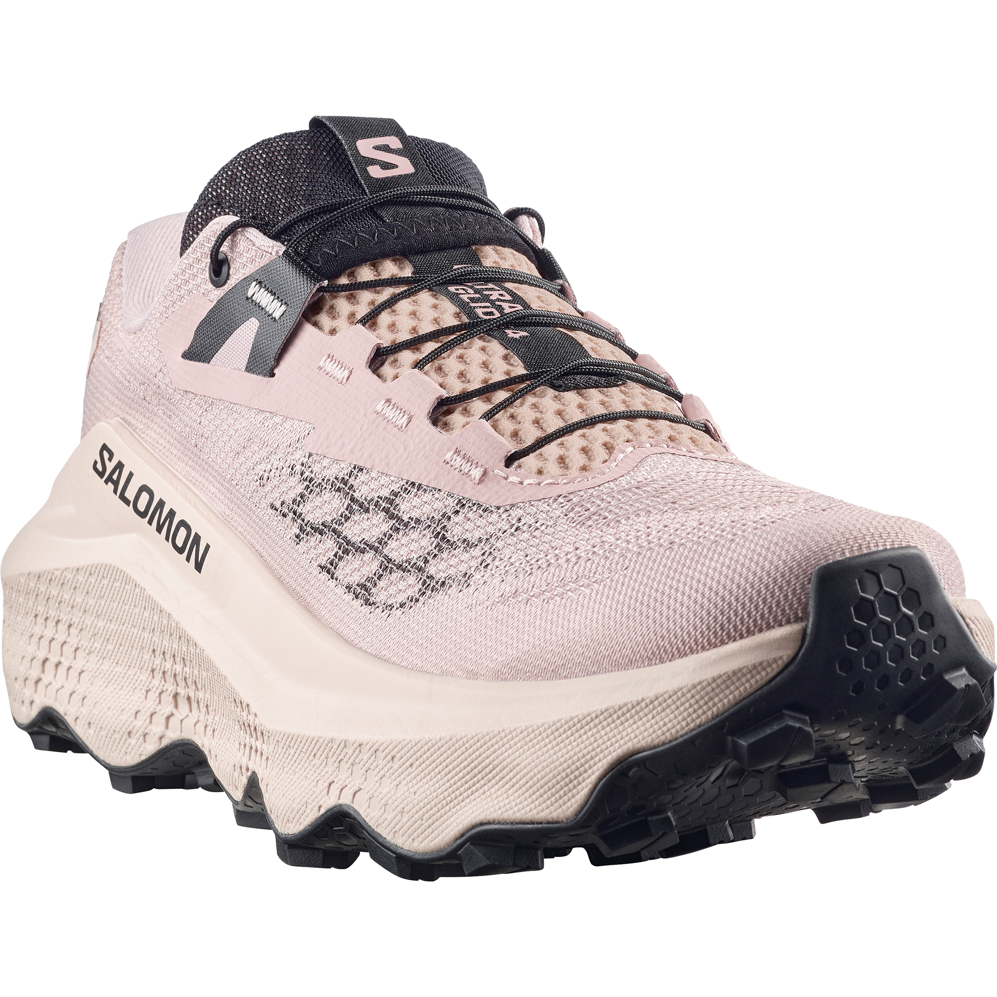 Salomon Ultra Glide 4 Trail Running Shoes Womens Shadow Gray