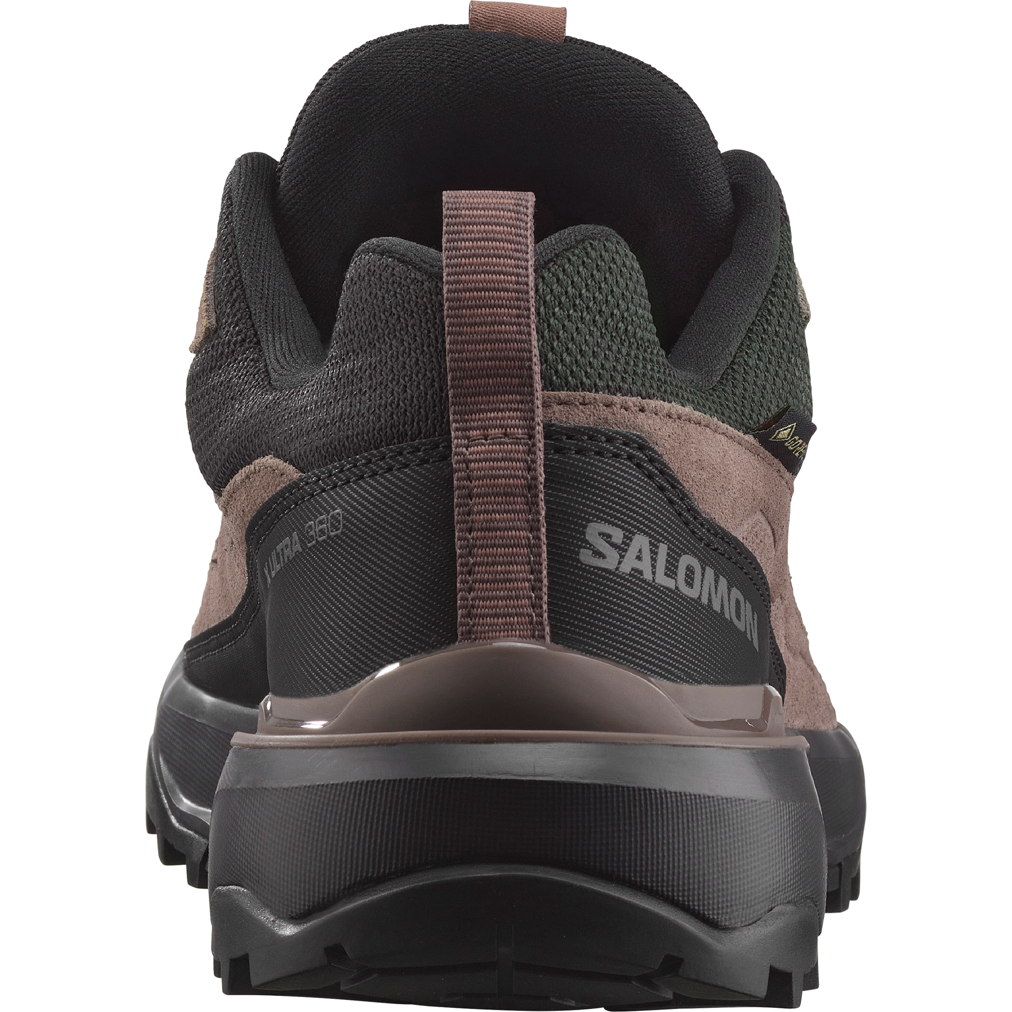 Salomon X Ultra 360 Leather Gore-Tex Hiking & Backpacking Shoes Womens Cognac