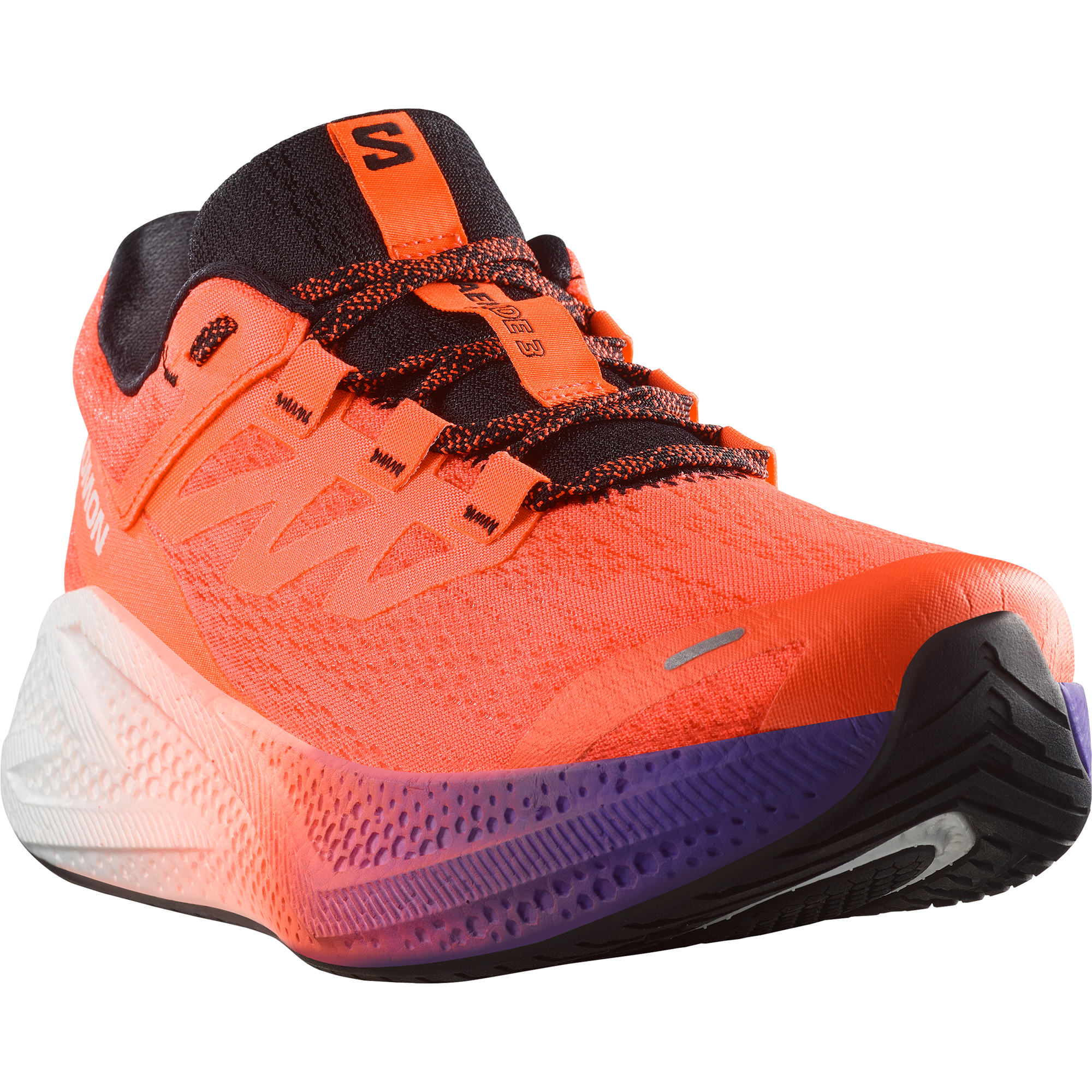 Salomon Aero Glide 3 Road Running Shoes Neon Flame