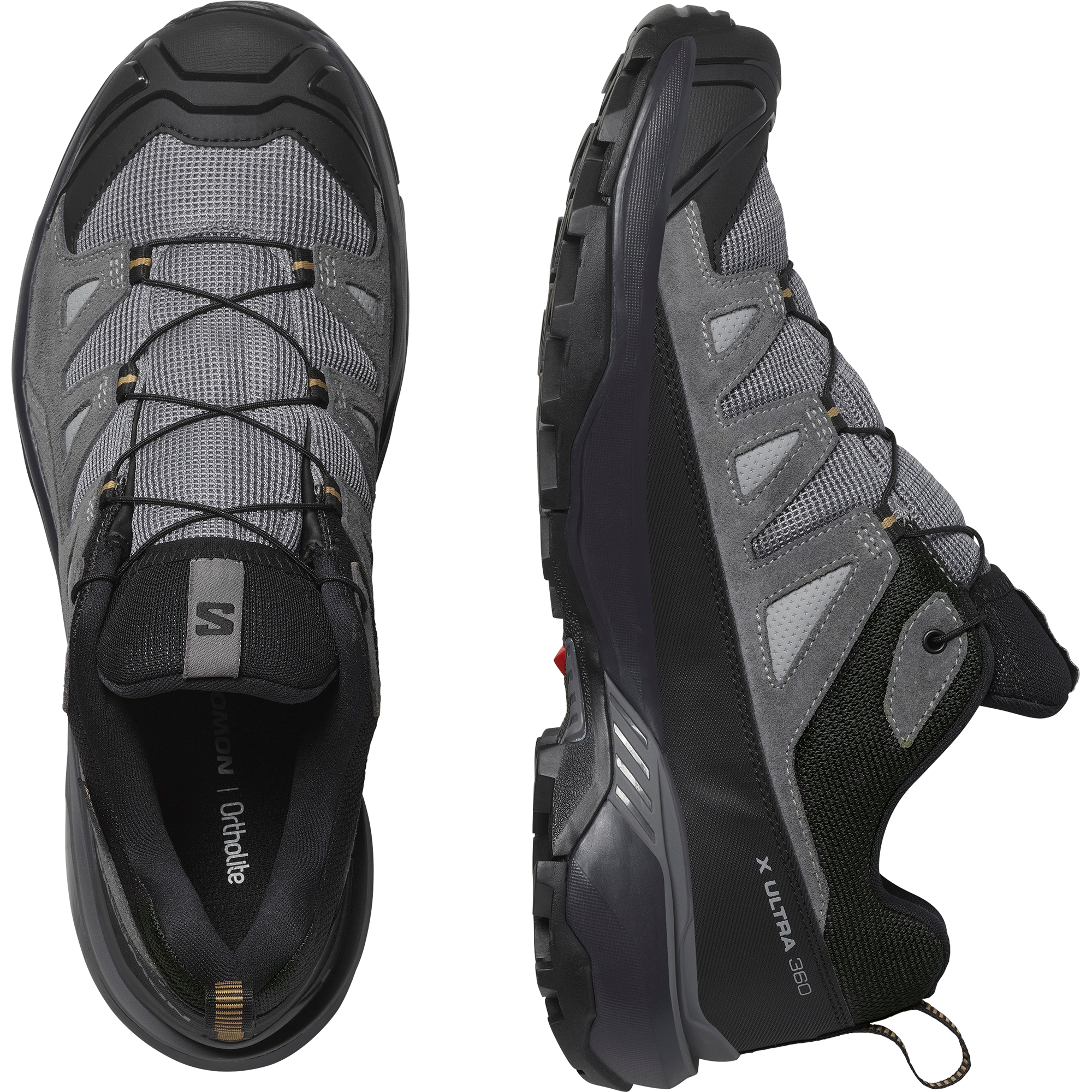Salomon X Ultra 360 Leather Gore-Tex Hiking Sharkskin
