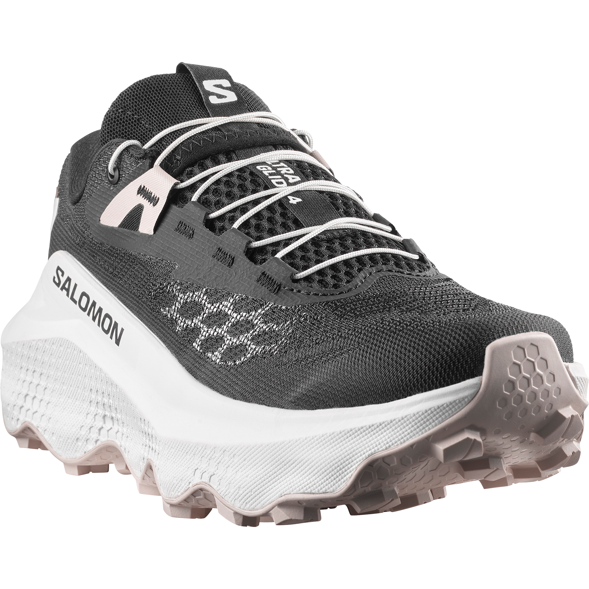 Salomon Ultra Glide 4 Trail Running Shoes Womens Black
