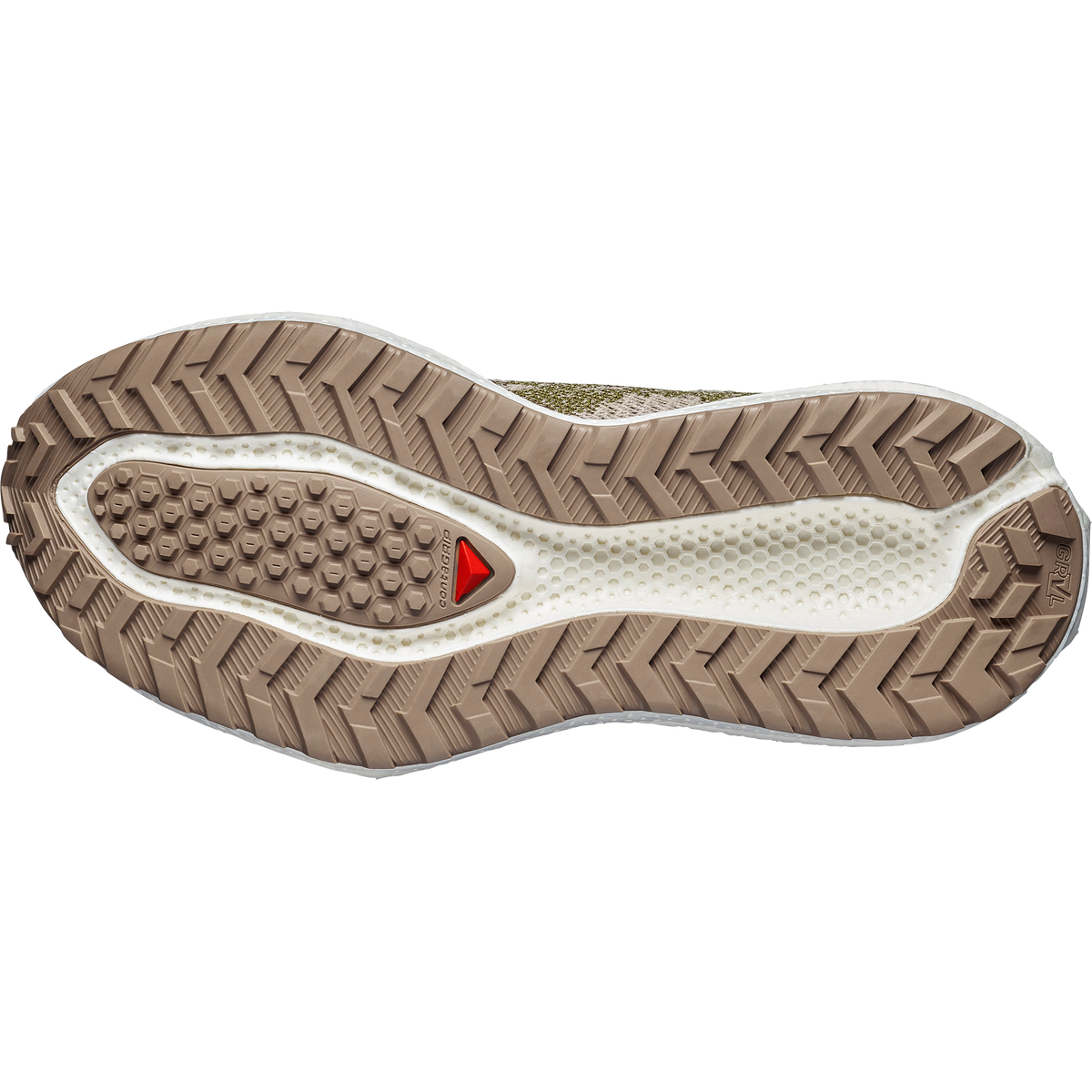 Salomon Aero Glide 4 Grvl Gravel Running Shoes Womens Safari