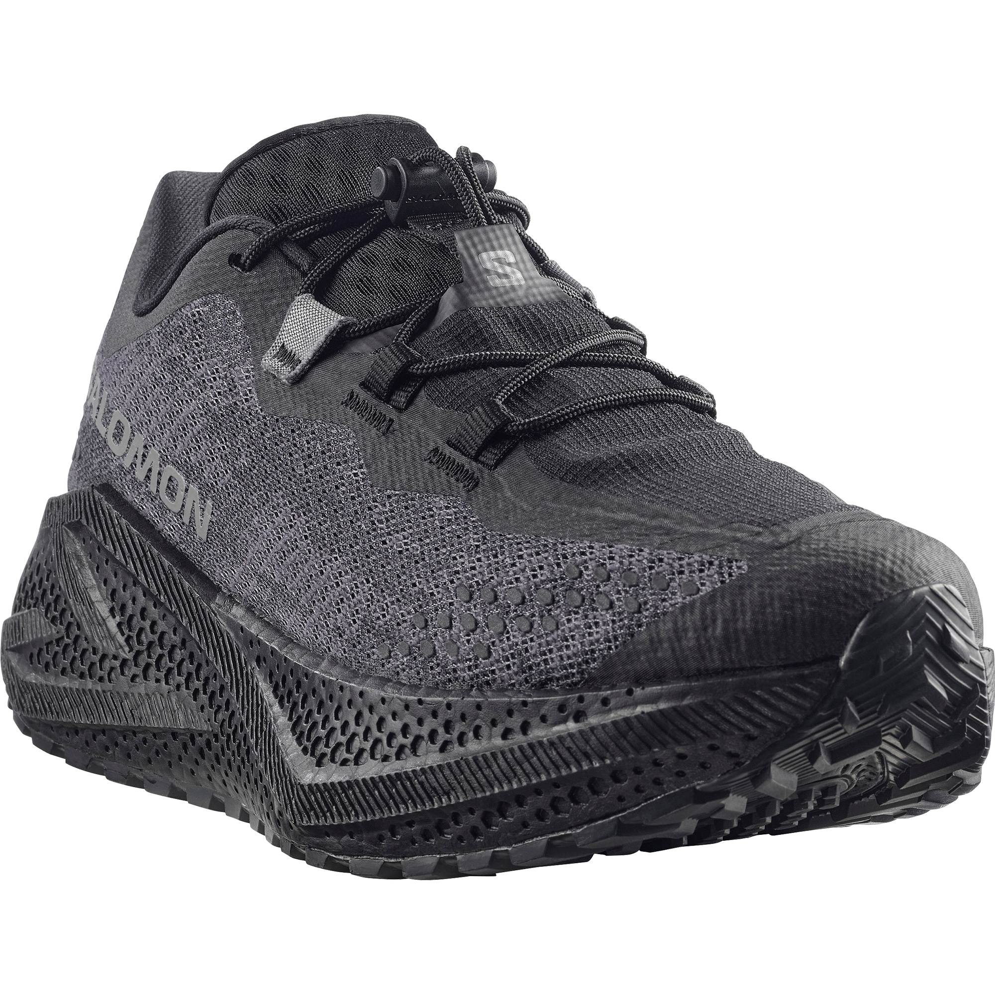 Salomon Aero Glide 4 Grvl Gravel Running Shoes Womens Black