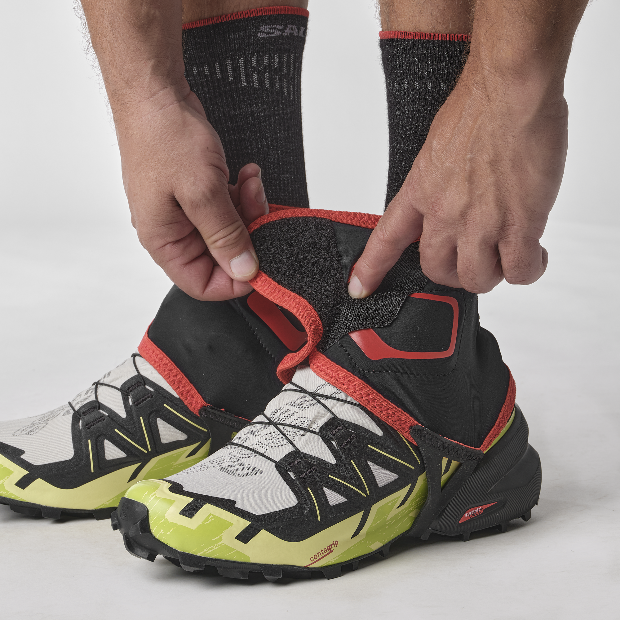 Salomon Trail Gaiters High Accessories Black