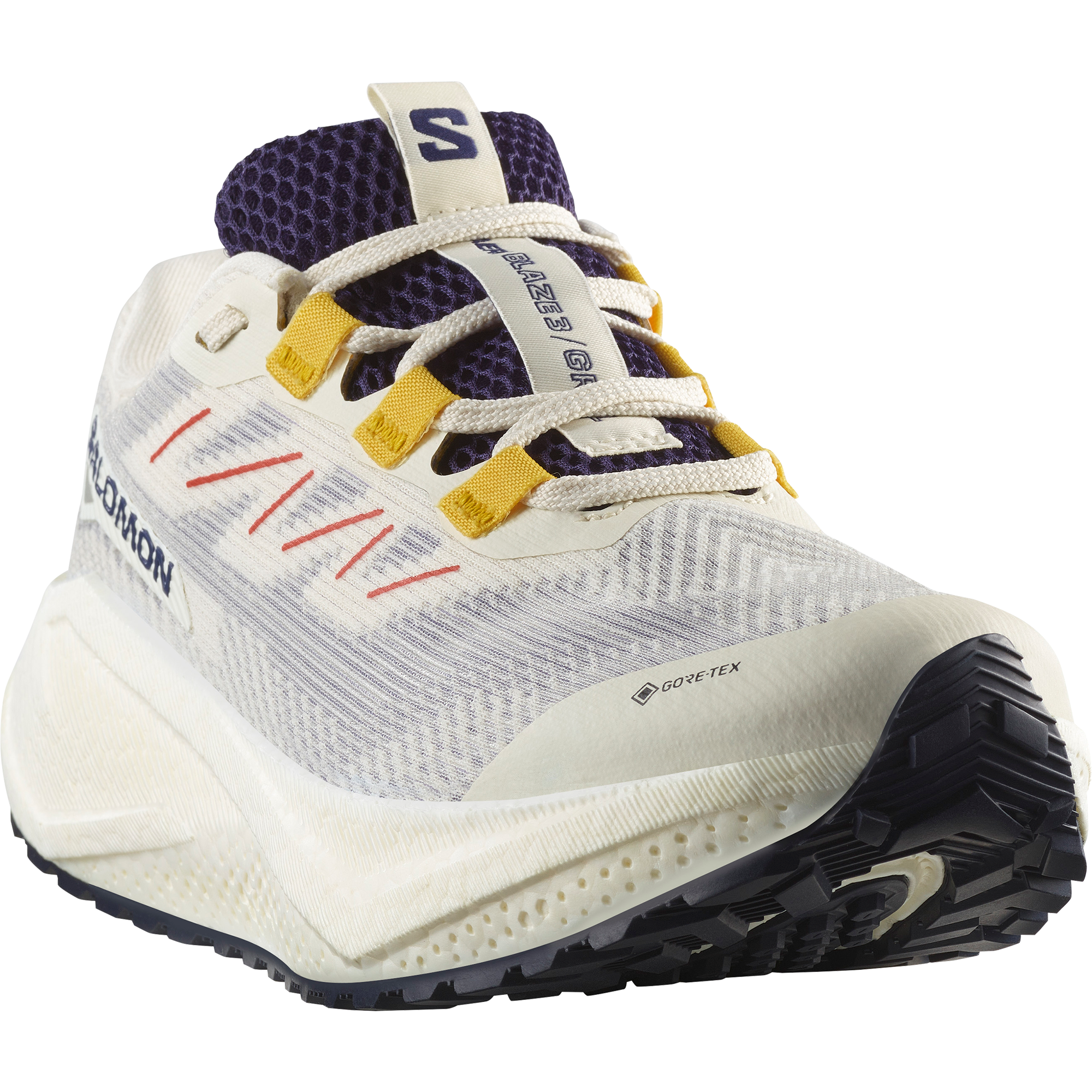 Salomon Aero Blaze 3 Grvl Gore-Tex Gravel Running Womens Vanilla Ice