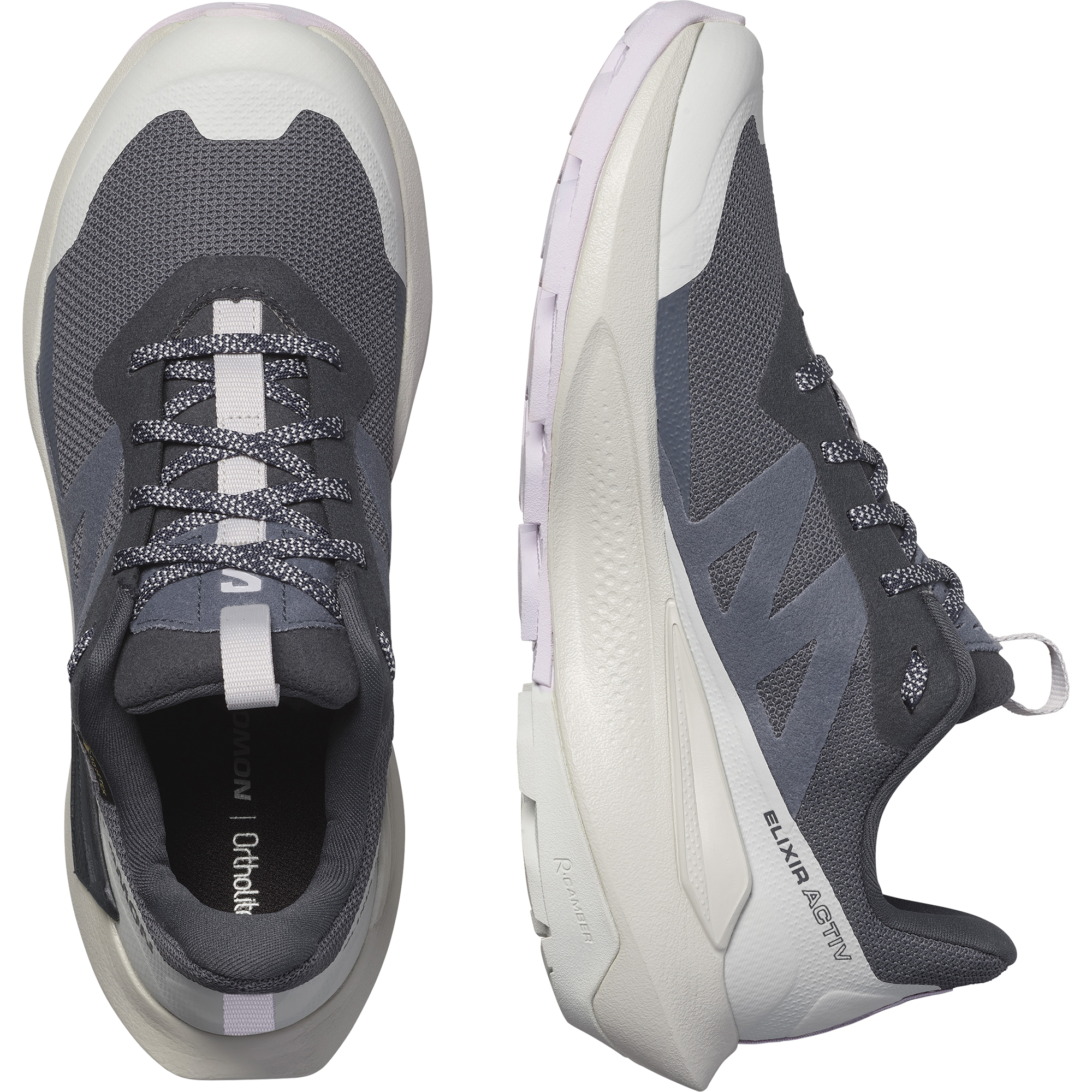 Salomon Elixir Activ Gore-Tex Hiking & Backpacking Shoes Womens India Ink