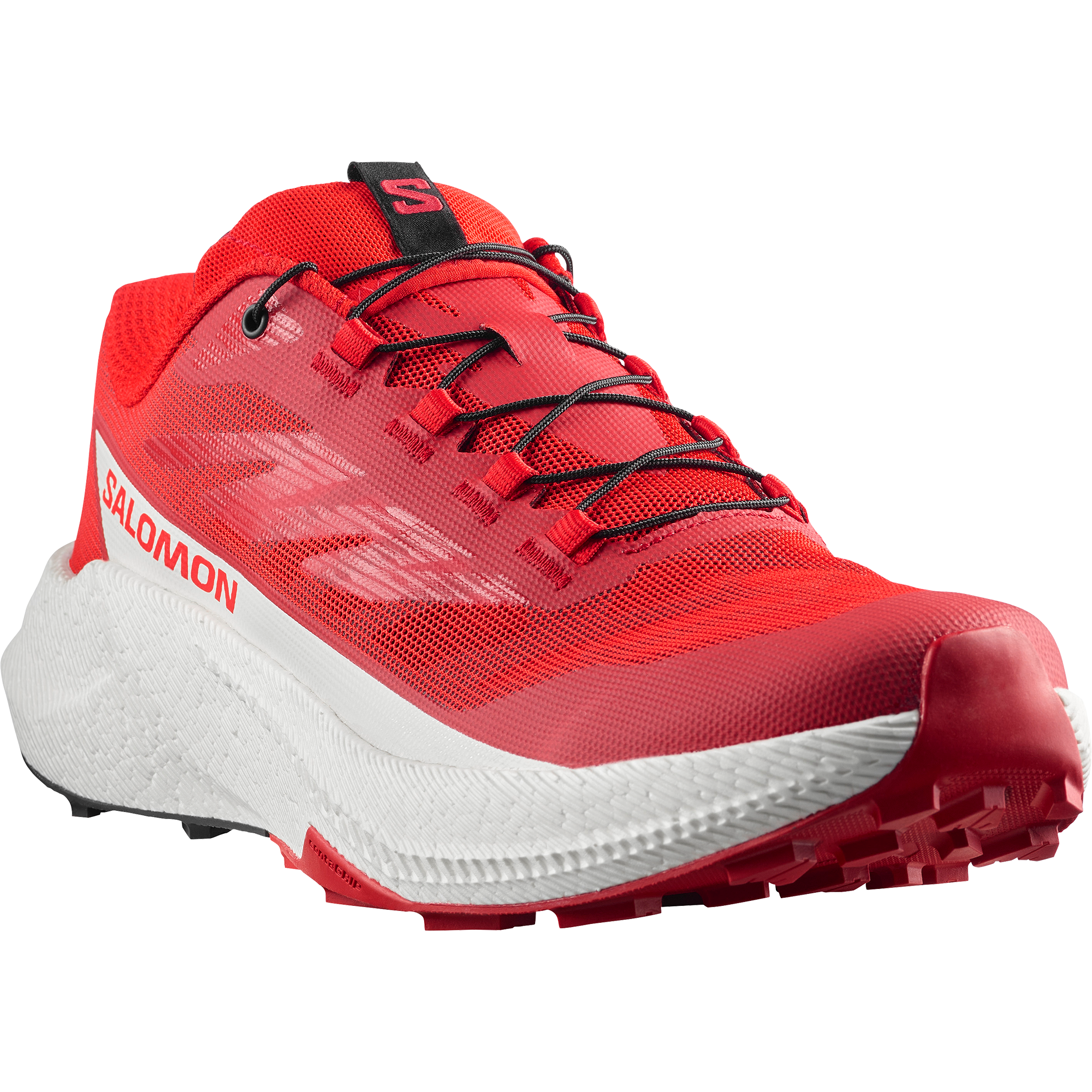 Salomon Pulsar Trail Running Shoes Fiery Red