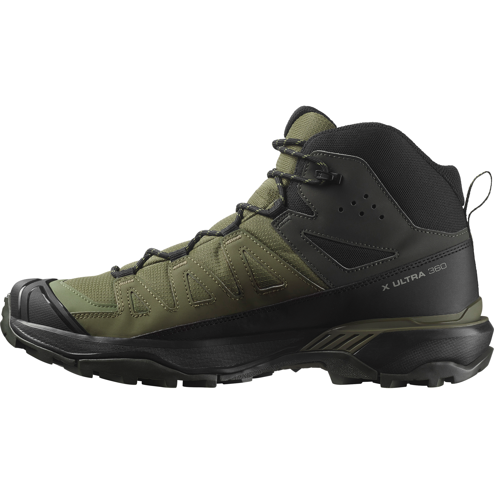 Salomon X Ultra 360 Mid Gore-Tex Hiking & Backpacking Shoes Olive Night