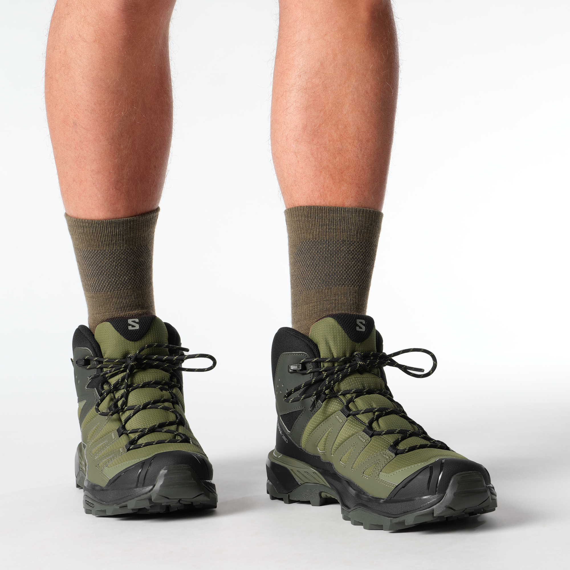 Salomon X Ultra 360 Mid Gore-Tex Hiking Olive Night