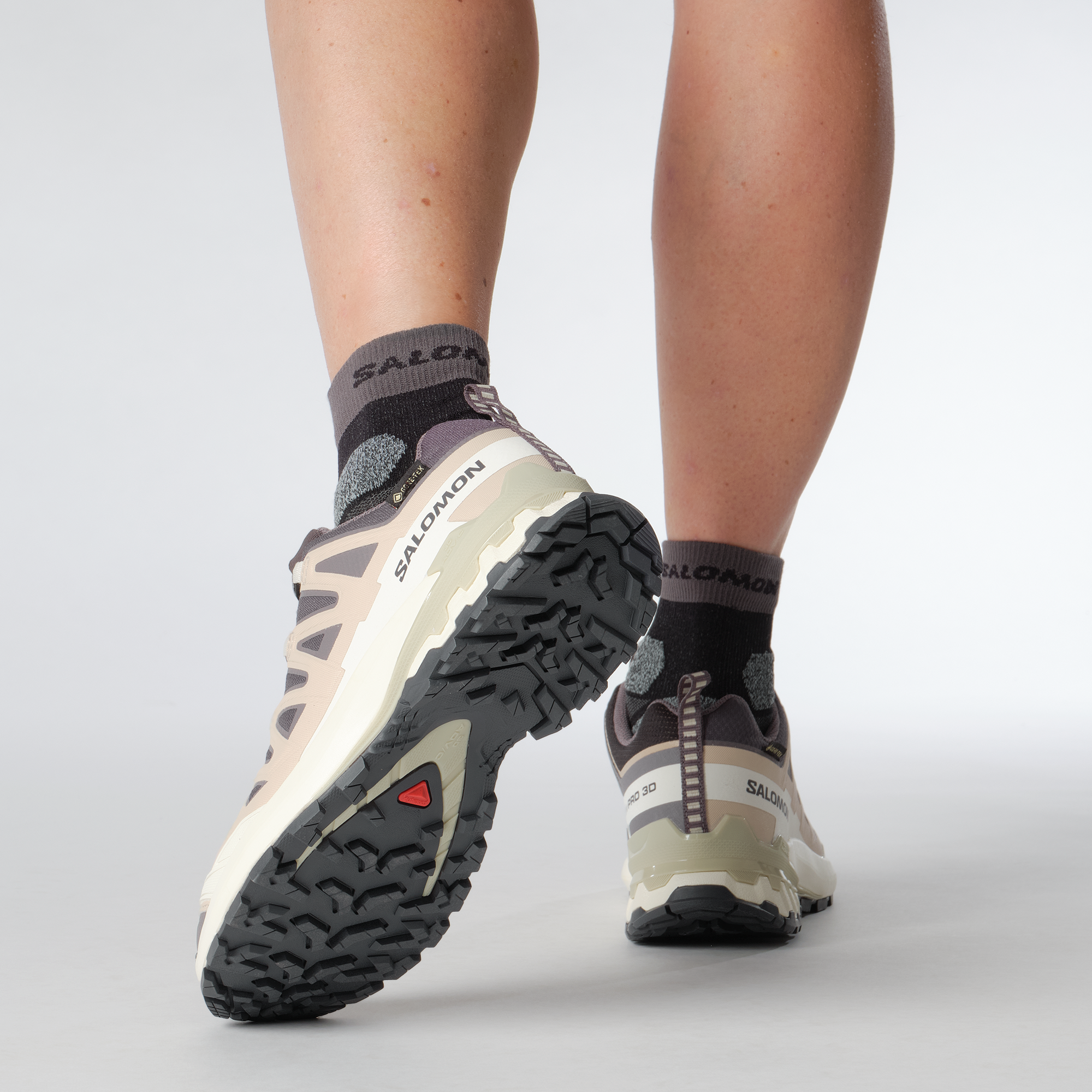 Salomon Xa Pro 3D V9 Gore-Tex Trail Running Shoes Womens Nine Iron