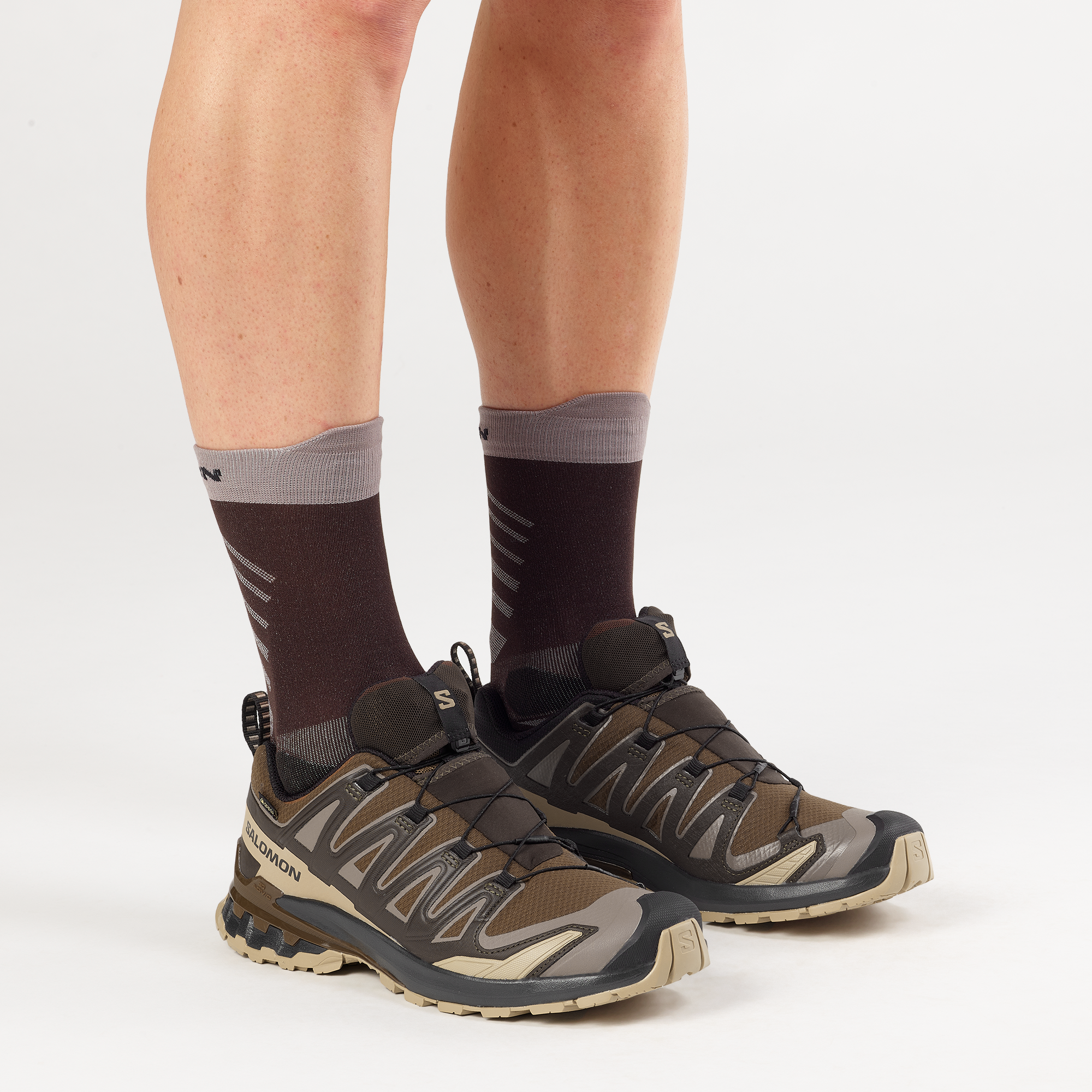 Salomon Xa Pro 3D V9 Gore-Tex Trail Running Dark Earth