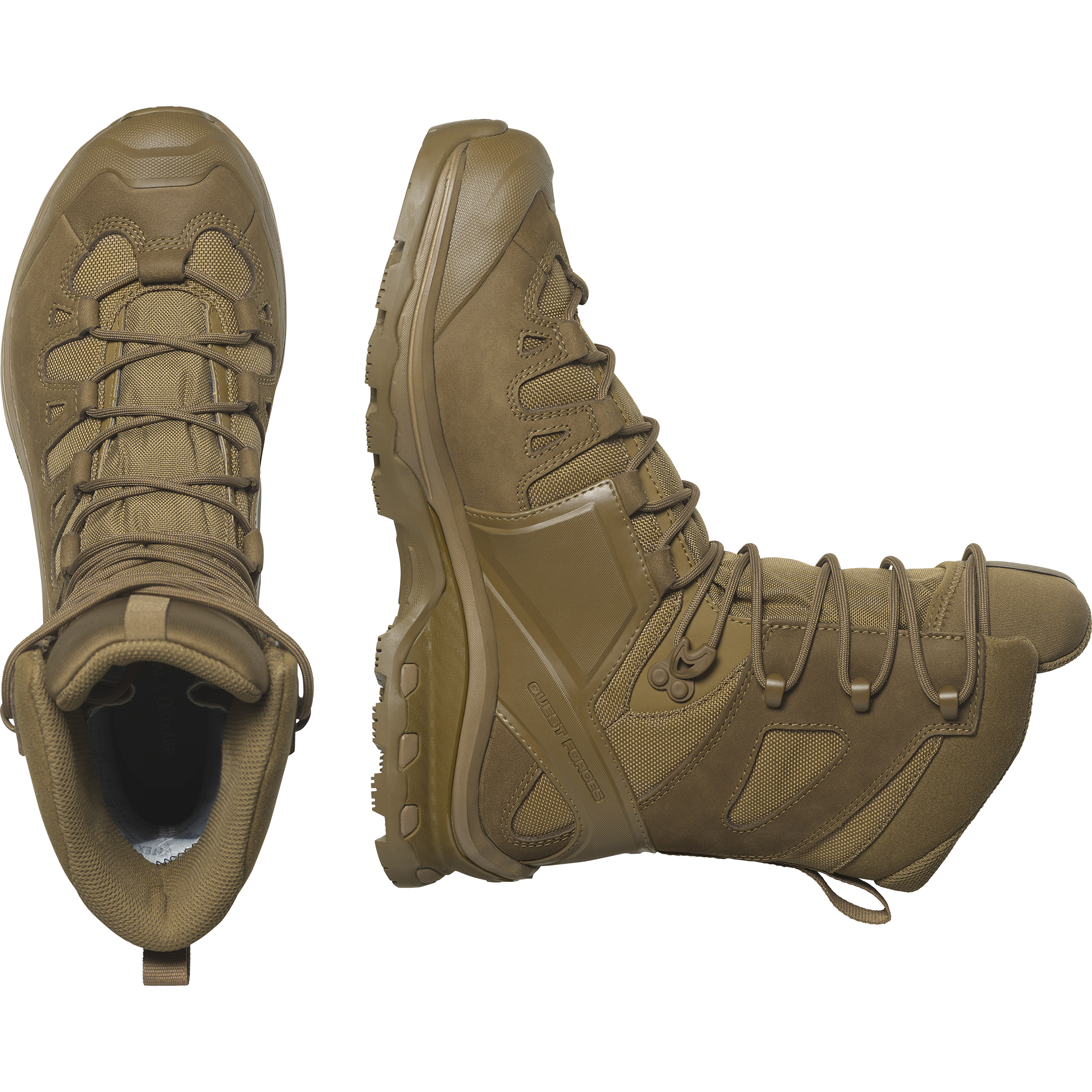Salomon Quest 4D Forces 2 High Gore-Tex Forces Shoes Coyote Brown