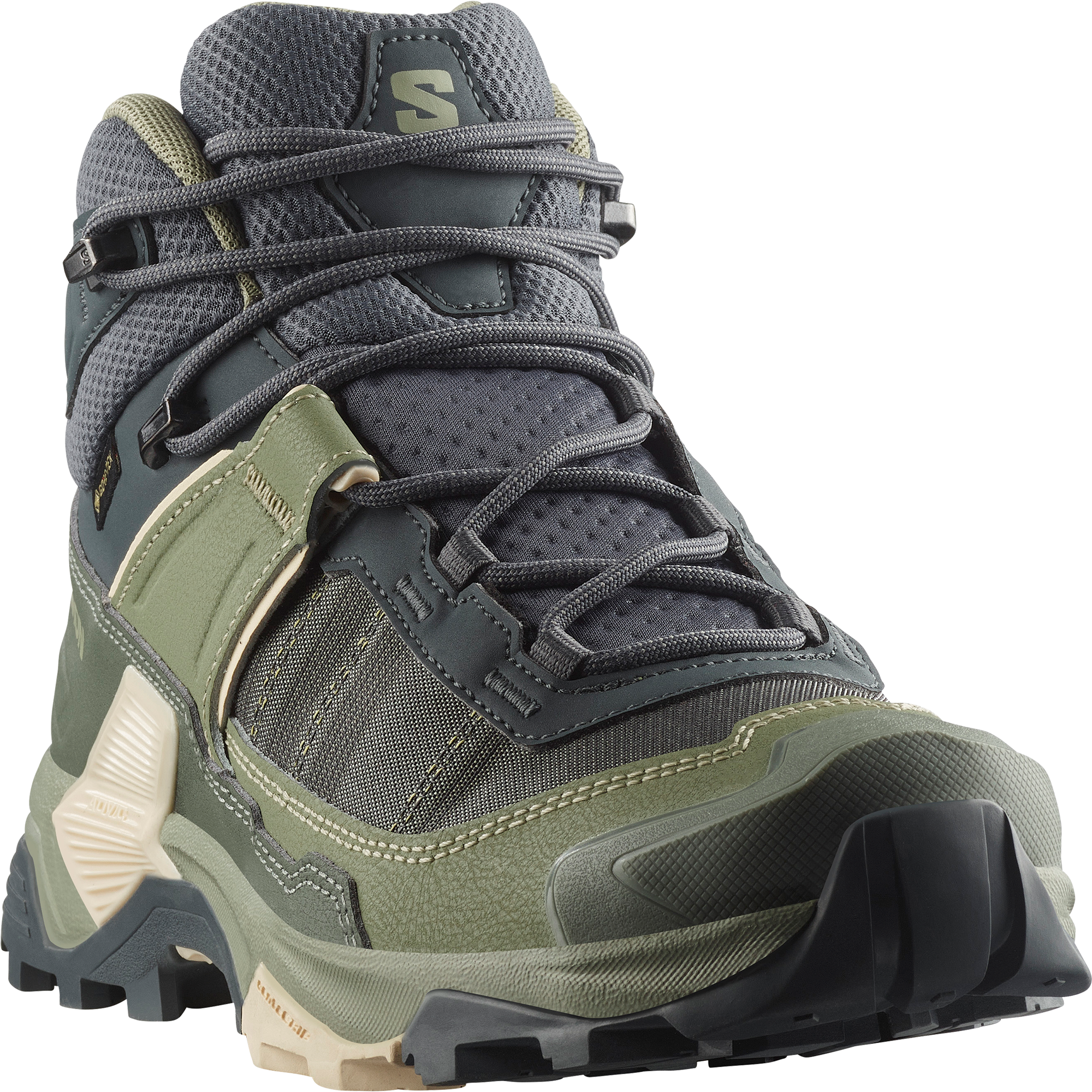 Salomon X Ultra 5 Mid Gore-Tex Hiking & Backpacking Shoes Womens Turbulence
